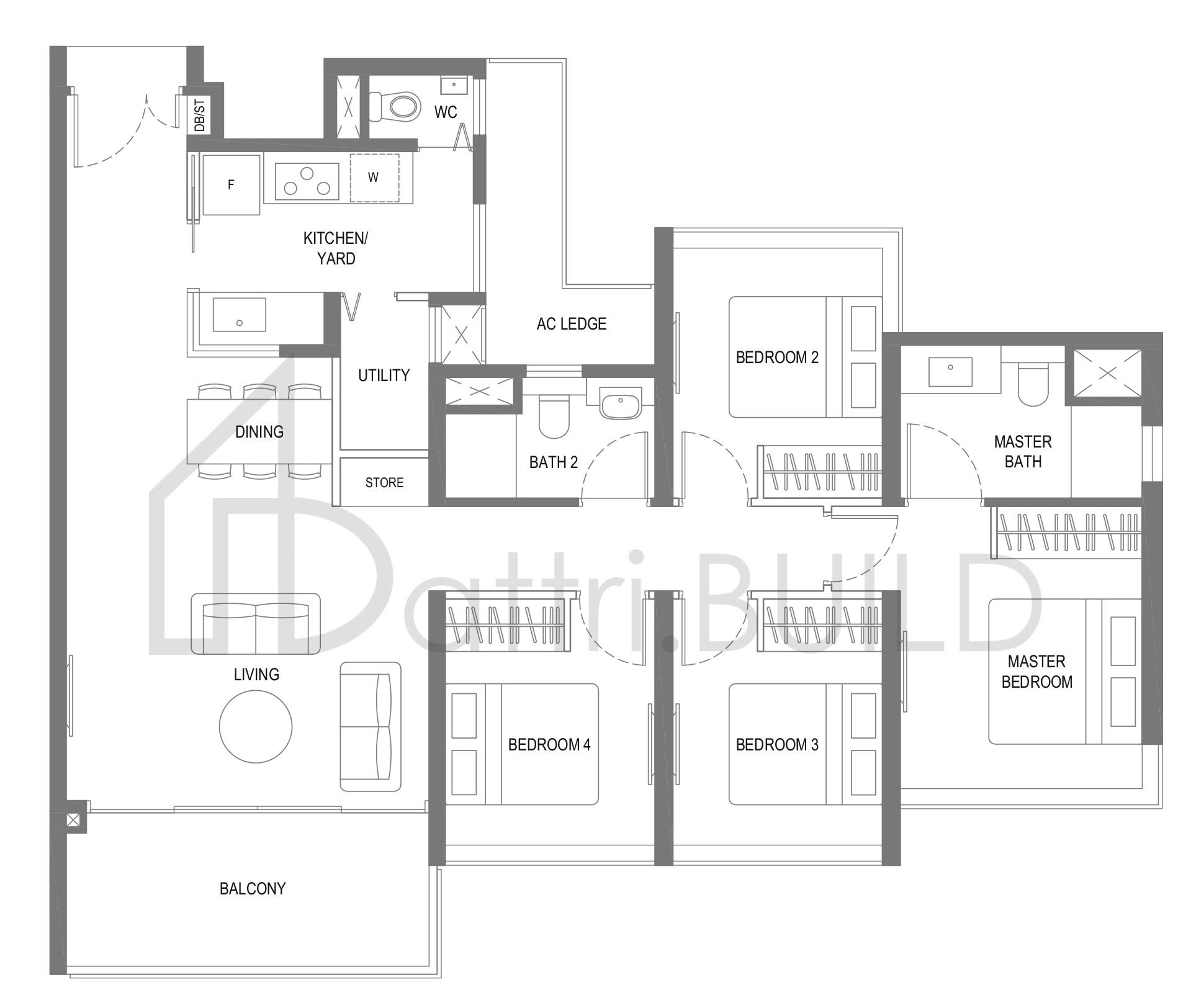 TWIN VEW D1 floorplan (watermarked)