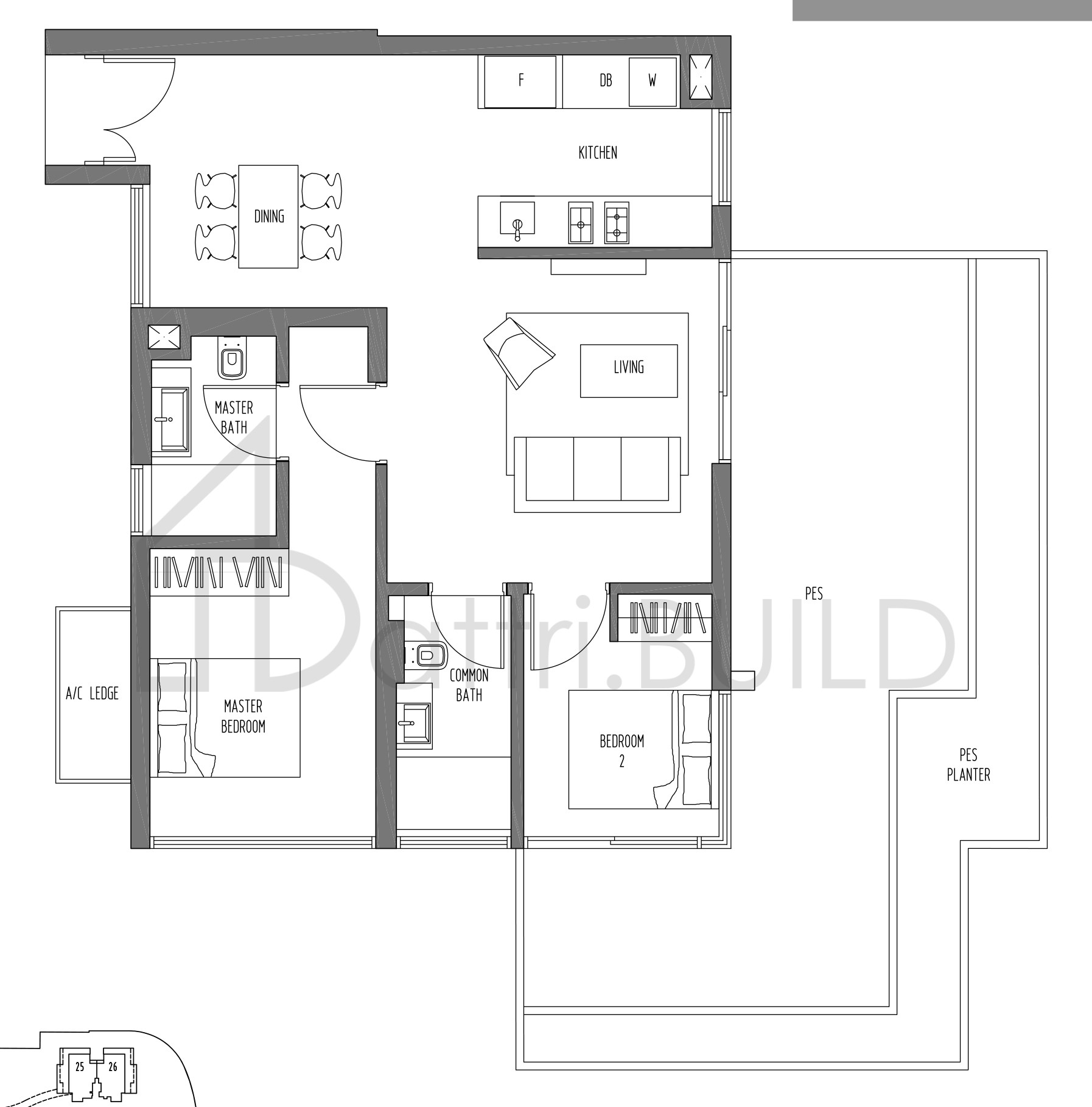SENNETT RESIDENCE B14G floorplan (watermarked)