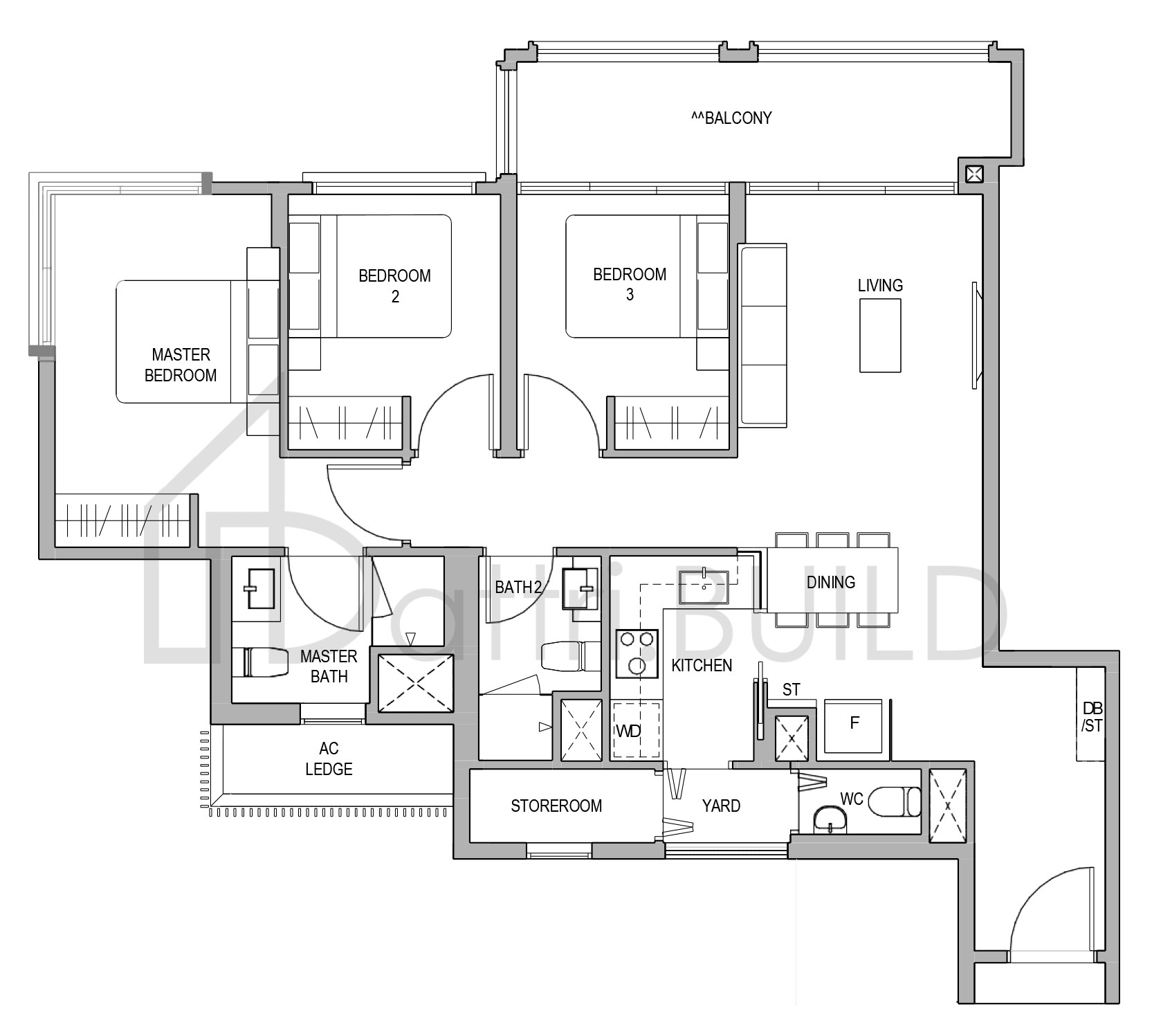 MAYFAIR GARDENS C3a floorplan (watermarked)