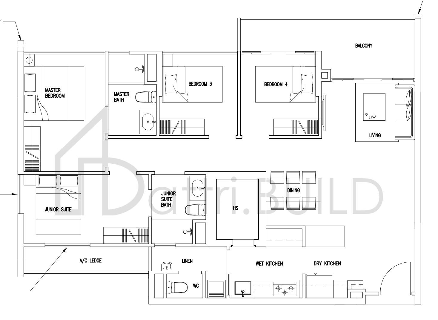 FORESTVILLE D1 floorplan (watermarked)