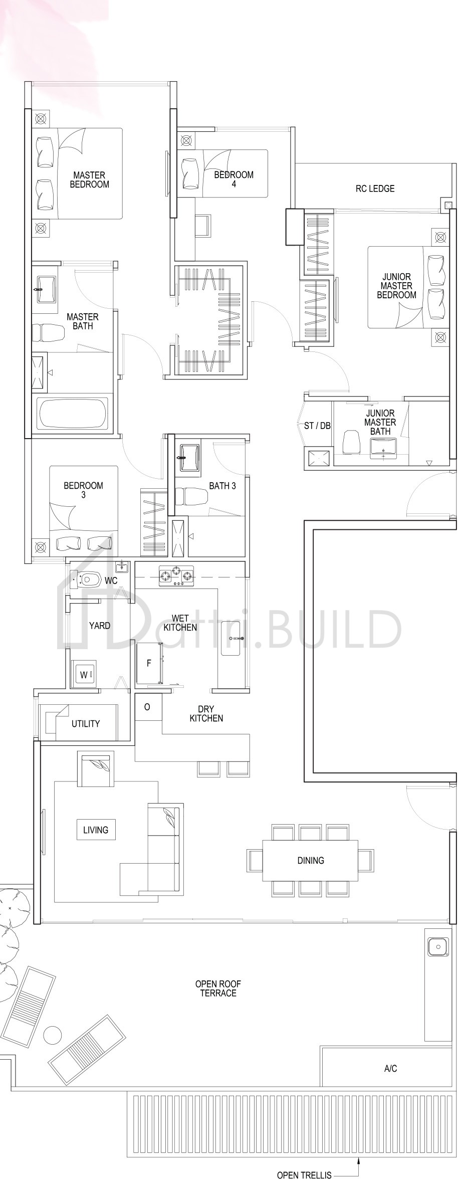 THE RAINFOREST SS3 floorplan (watermarked)