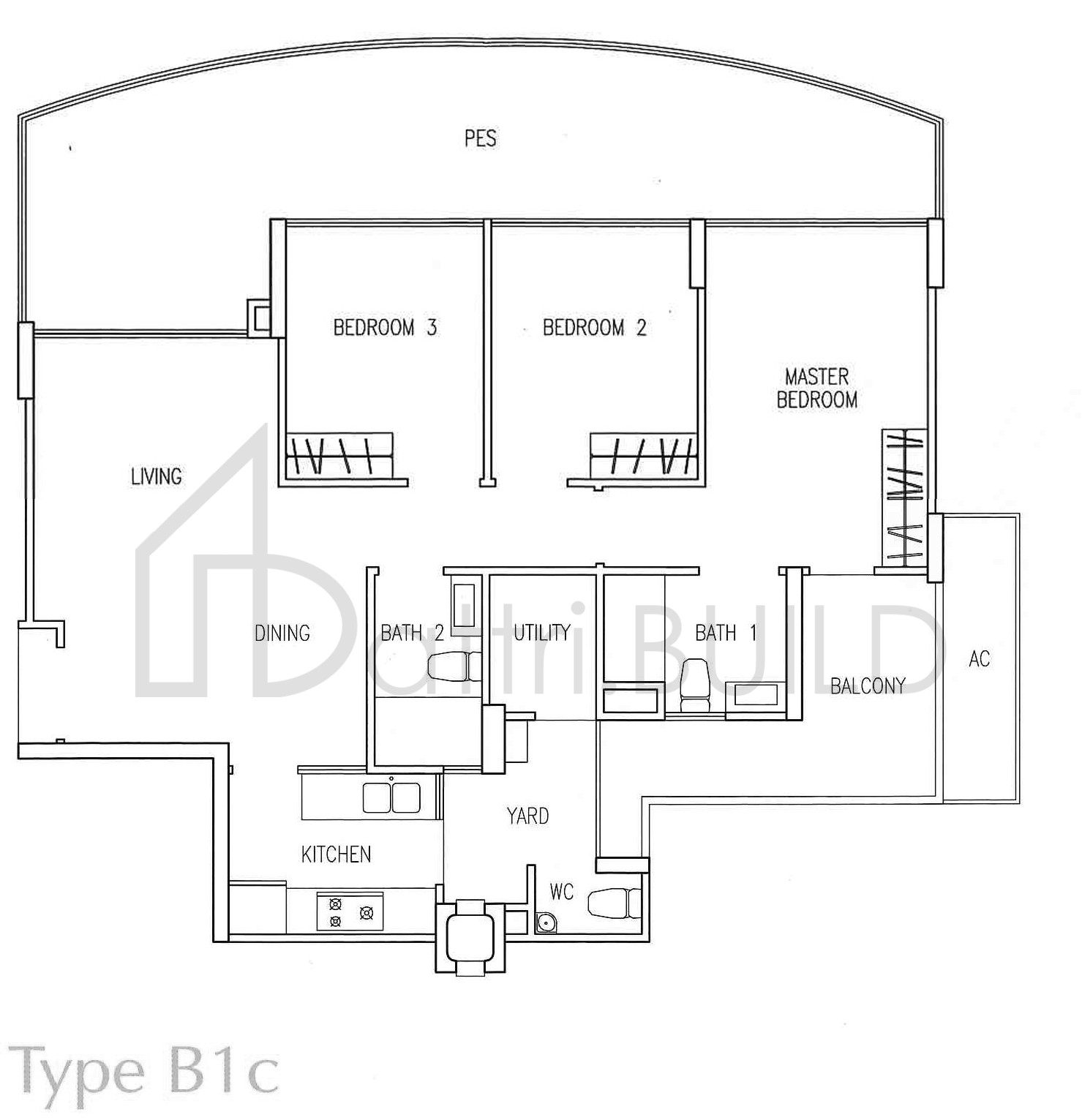 THE TAMPINES TRILLIANT B1c floorplan (watermarked)