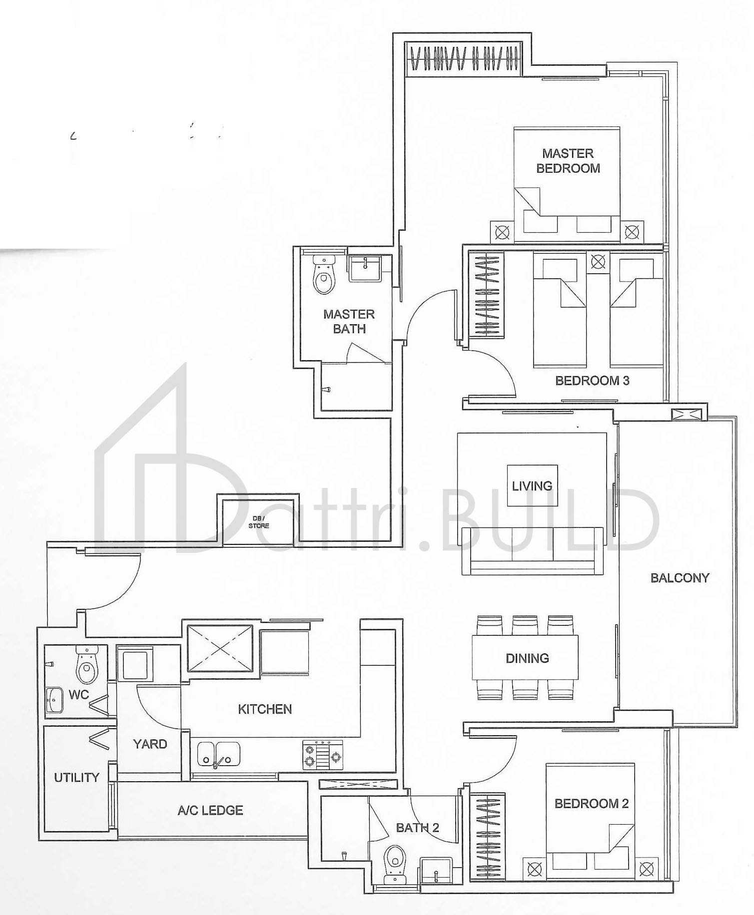 SEA ESTA C7 floorplan (watermarked)
