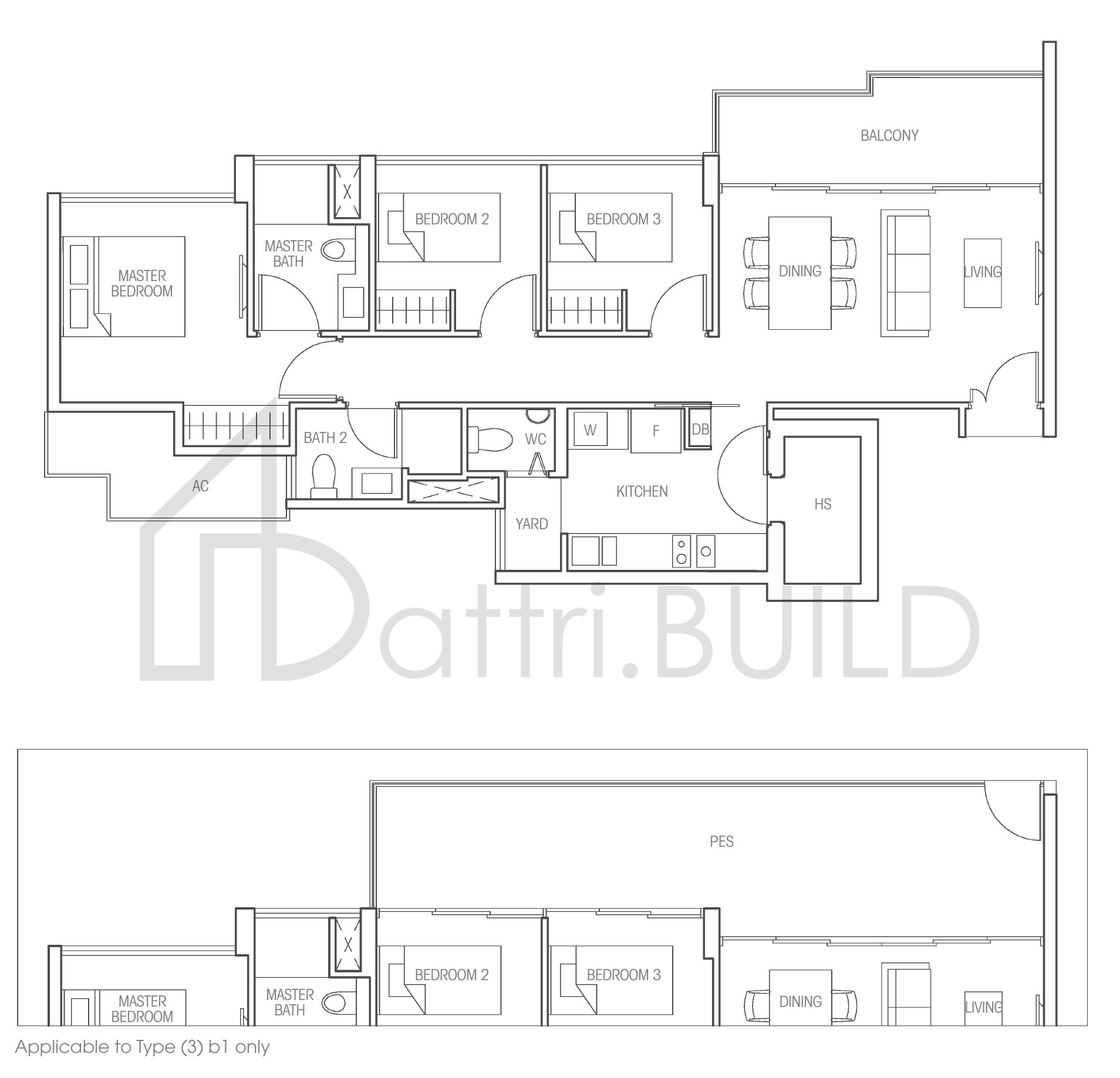 BARTLEY RESIDENCES 3b floorplan (watermarked)