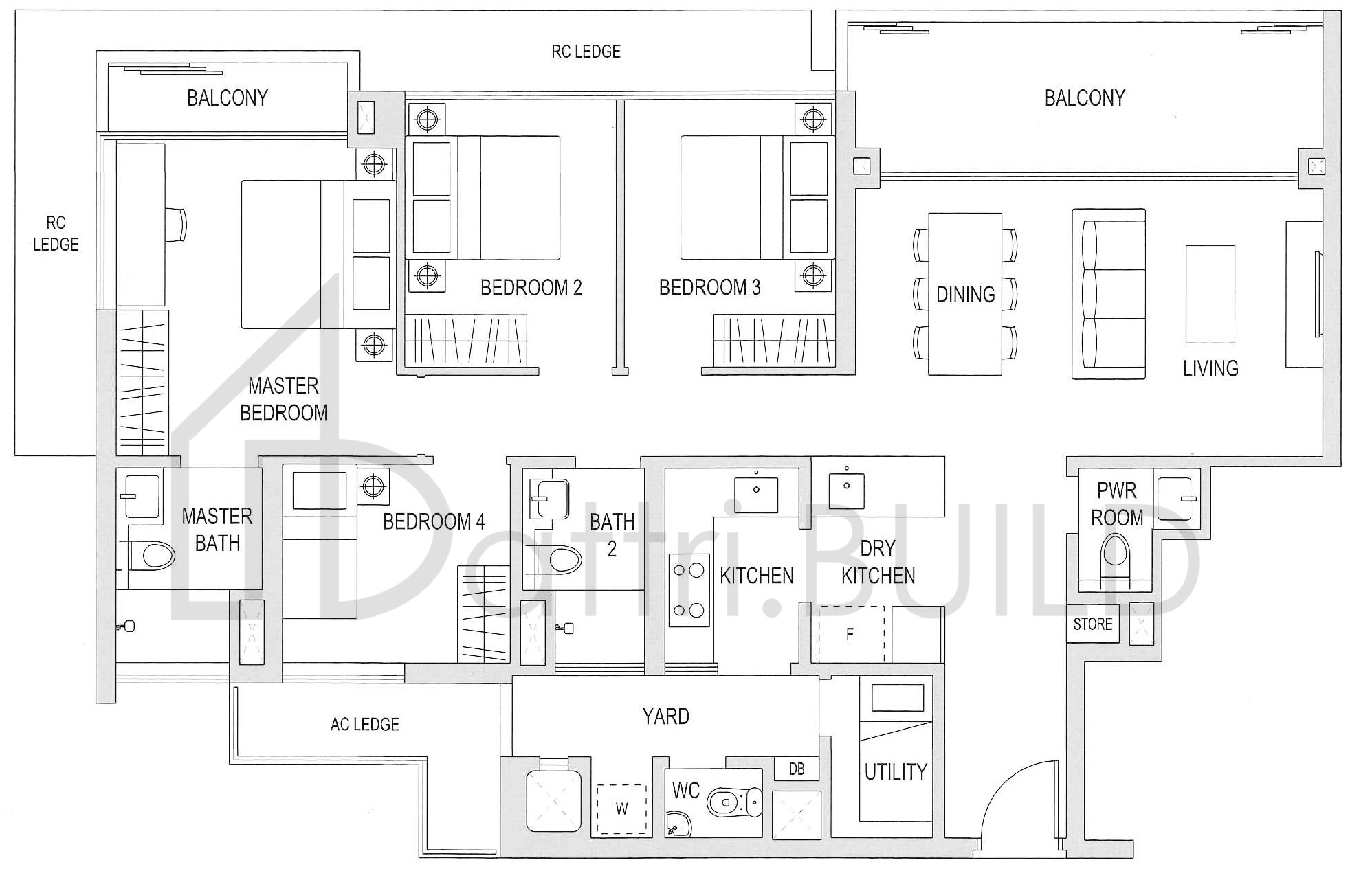 THE TOPIARY E4 floorplan (watermarked)