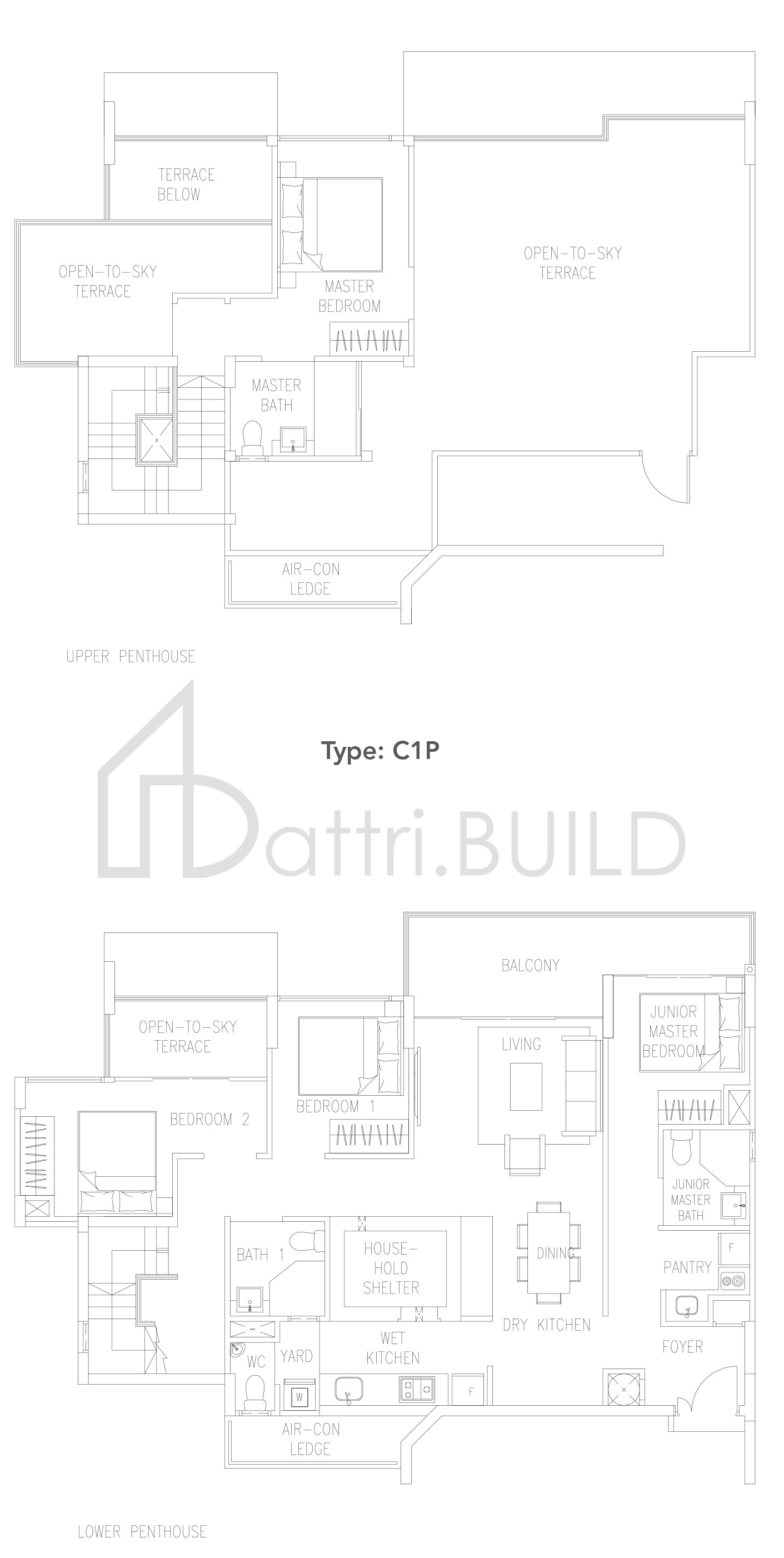 WATERCOLOURS C1P floorplan (watermarked)