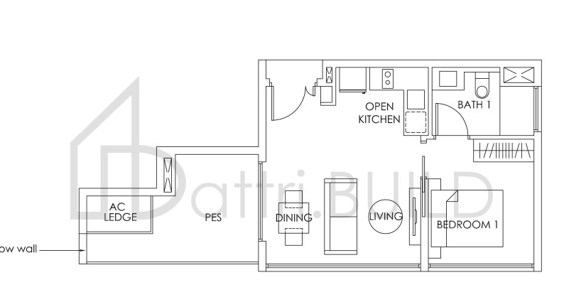 BEDOK RESIDENCES A1b (P) floorplan (watermarked)
