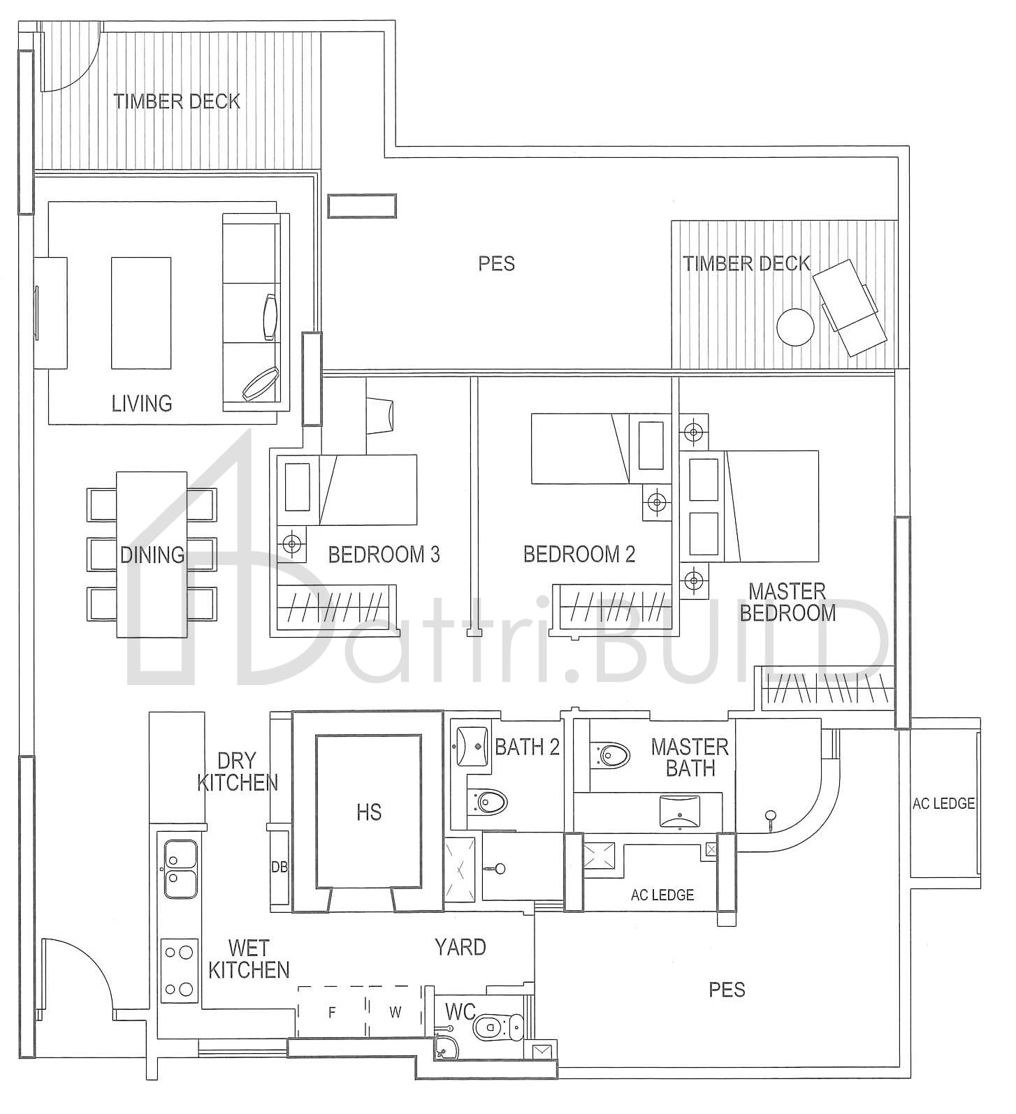 DOUBLE BAY RESIDENCES DG1 floorplan (watermarked)