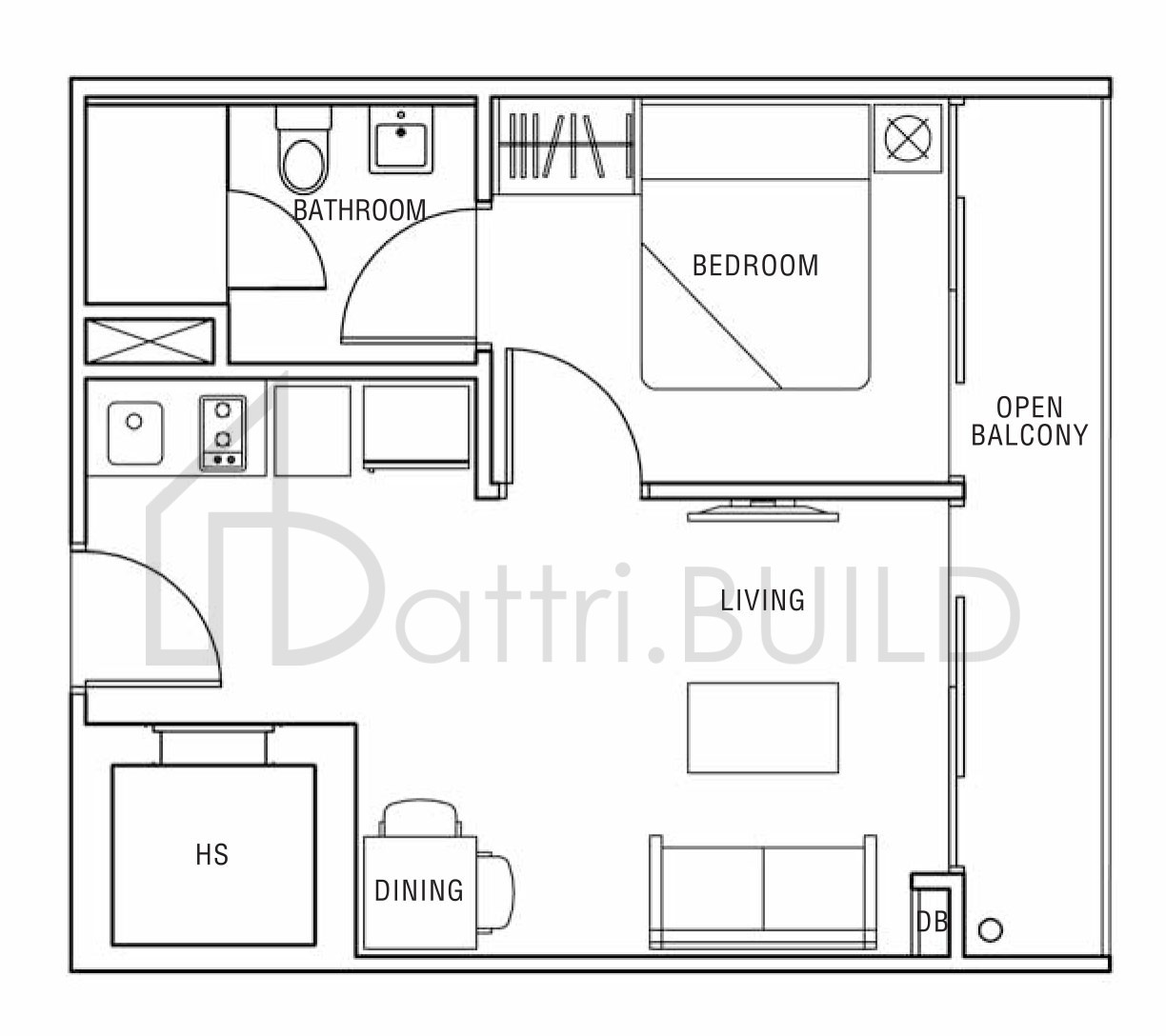 MELOSA A1-R floorplan (watermarked)
