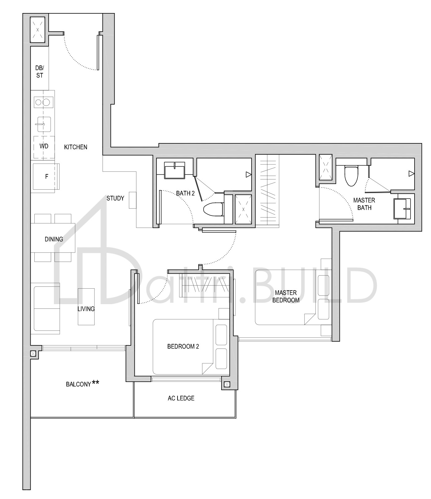 AFFINITY AT SERANGOON BPS1 floorplan (watermarked)