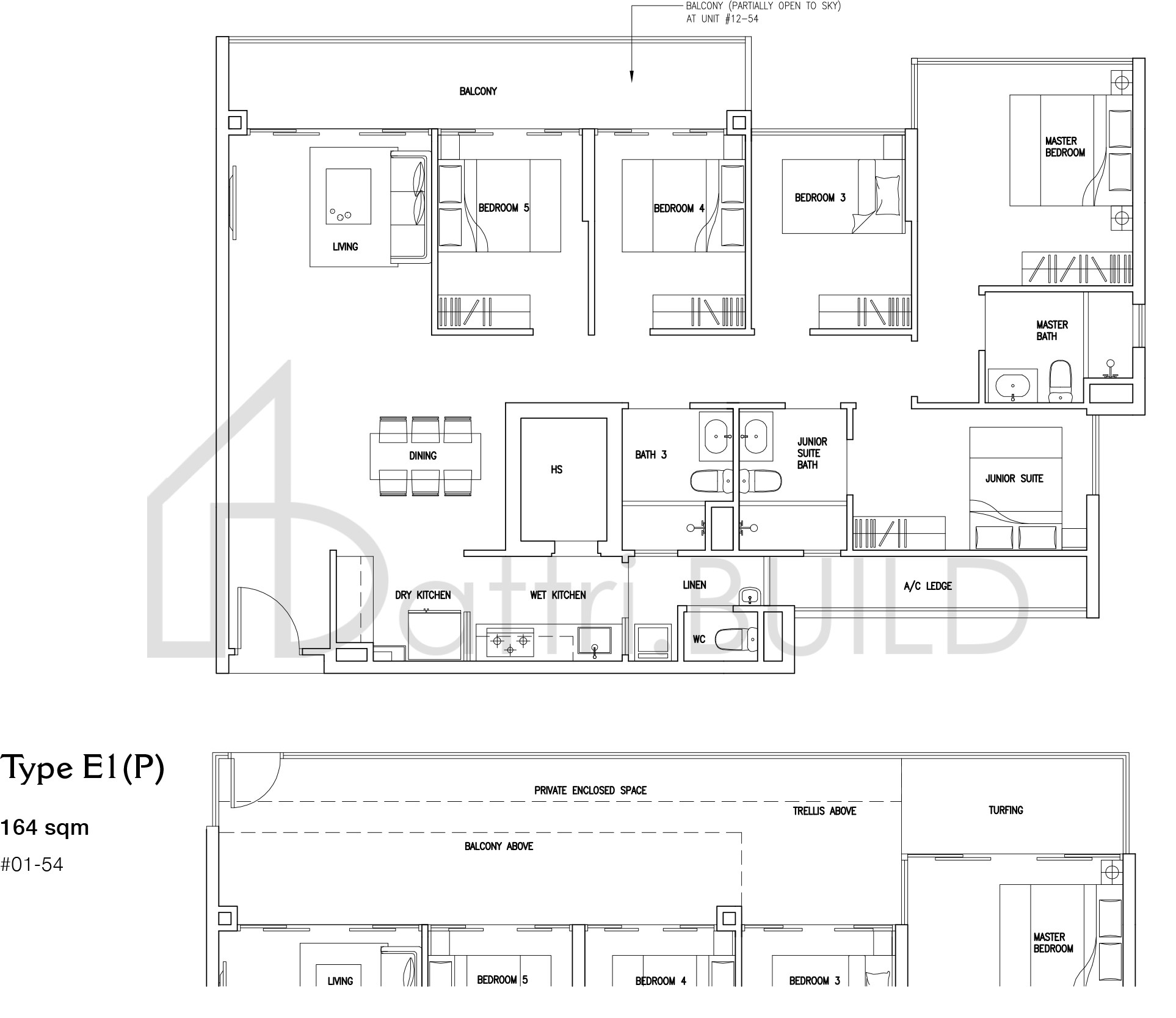 FORESTVILLE E1(P) floorplan (watermarked)