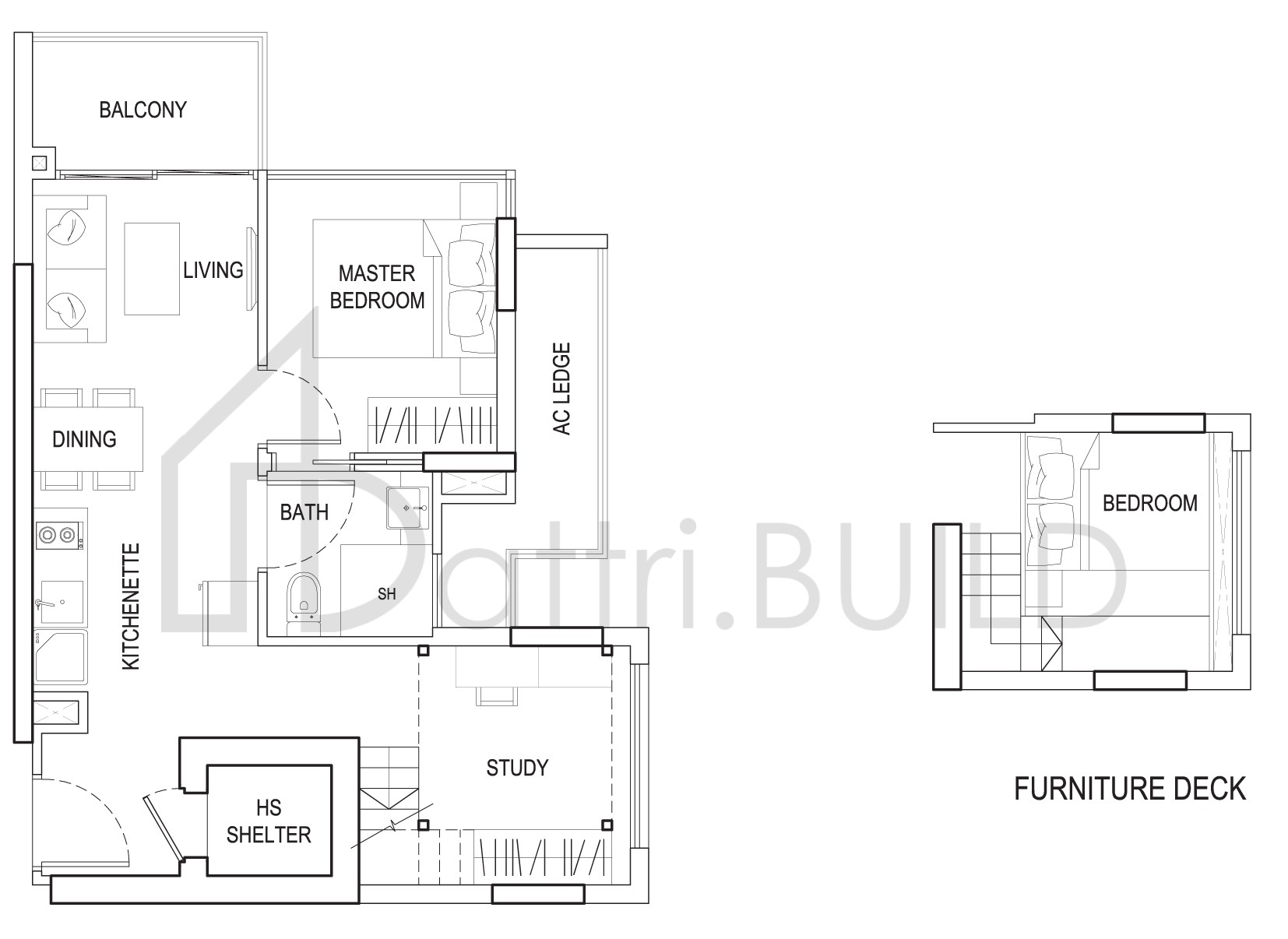 URBAN VISTA 22B4 floorplan (watermarked)