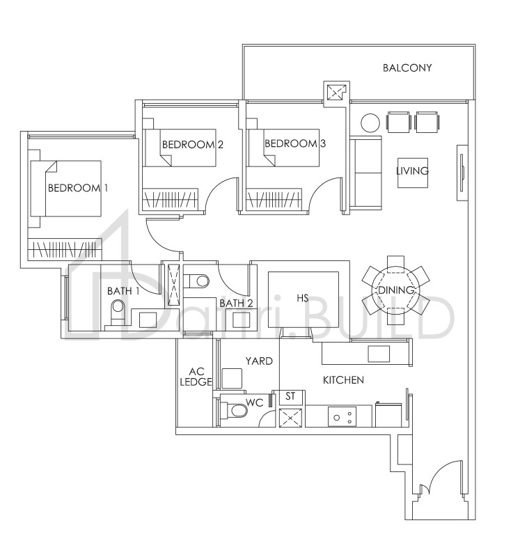 BEDOK RESIDENCES C2 floorplan (watermarked)