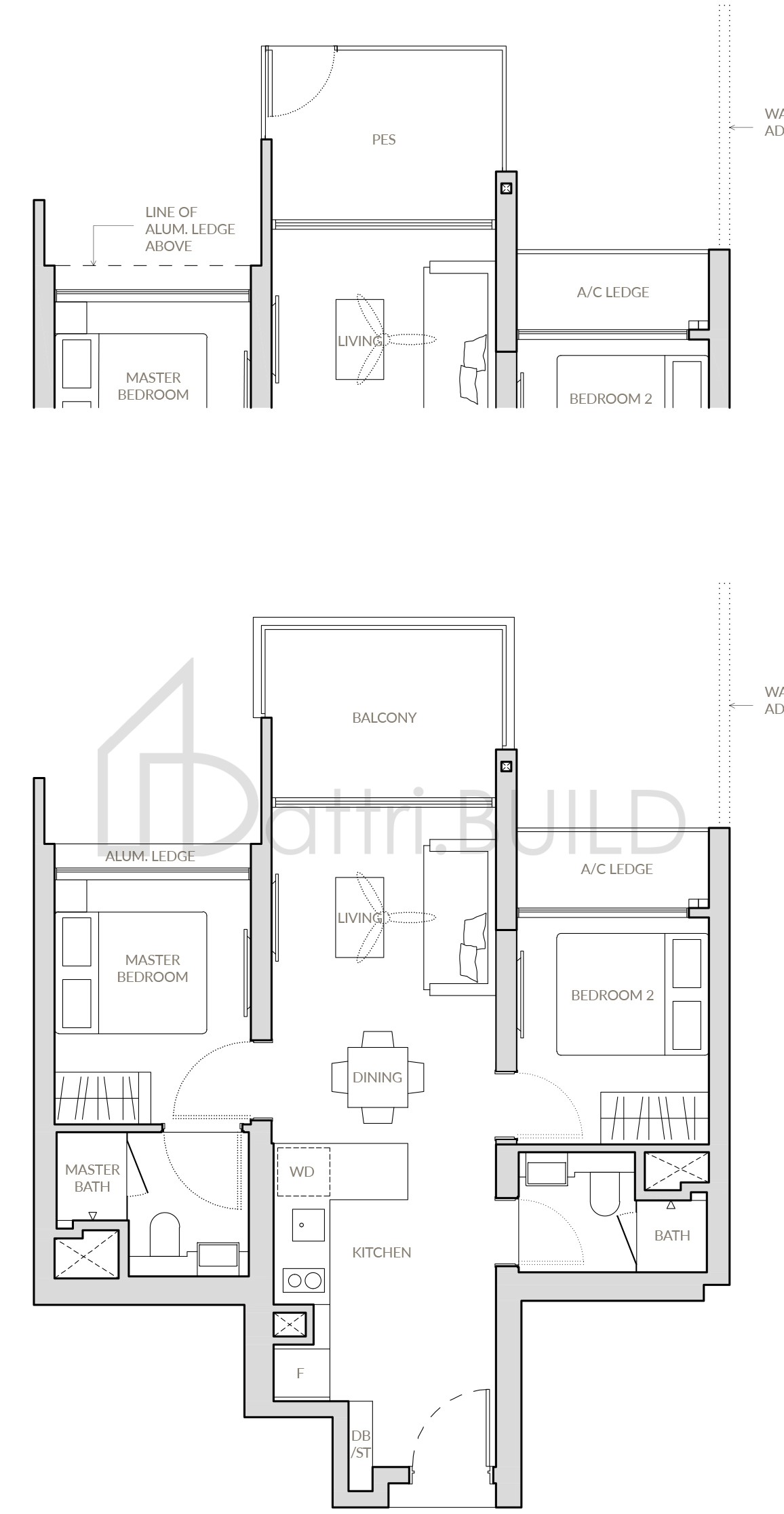 THE WOODLEIGH RESIDENCES B1 floorplan (watermarked)