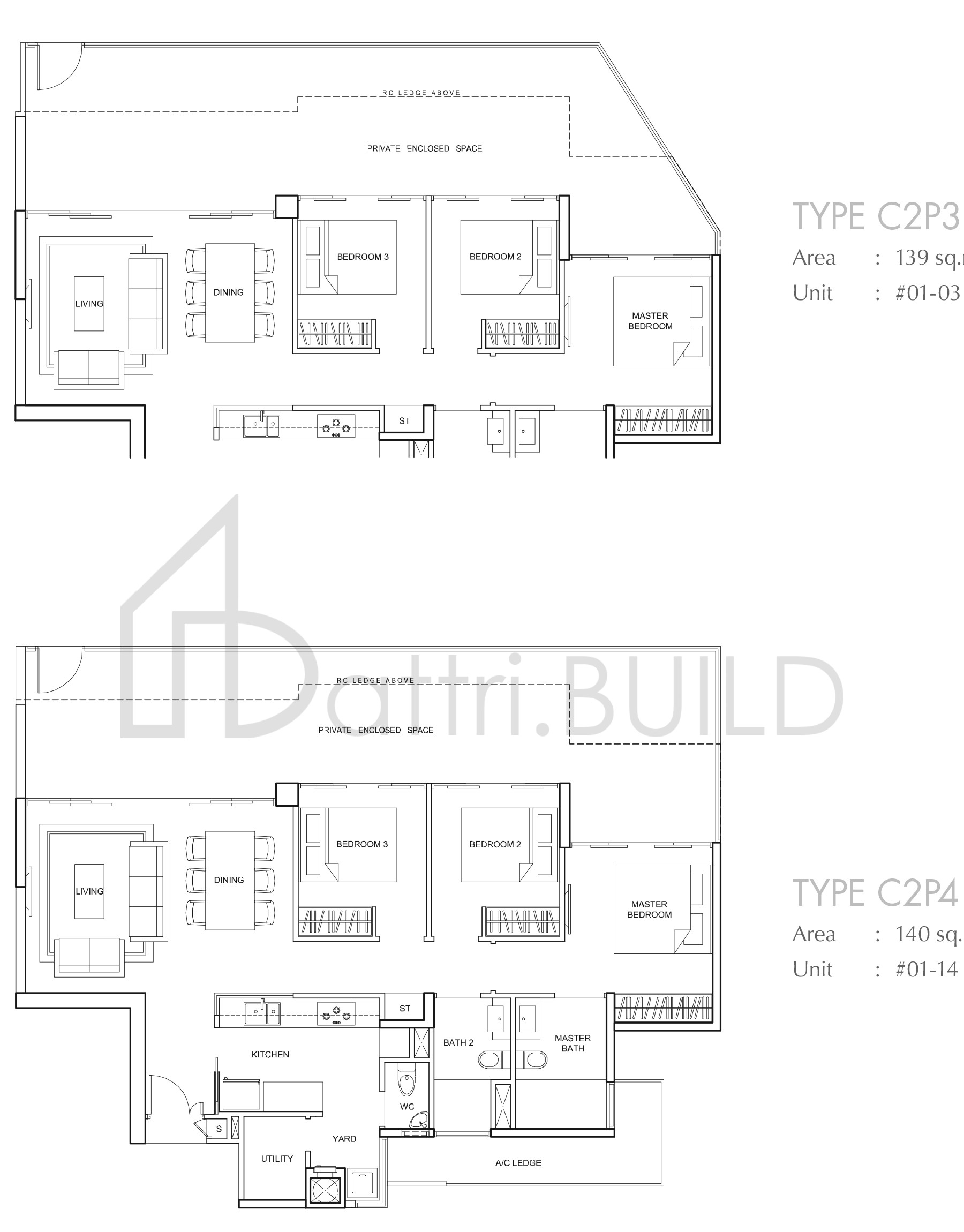 PARC CENTROS C2P3 floorplan (watermarked)