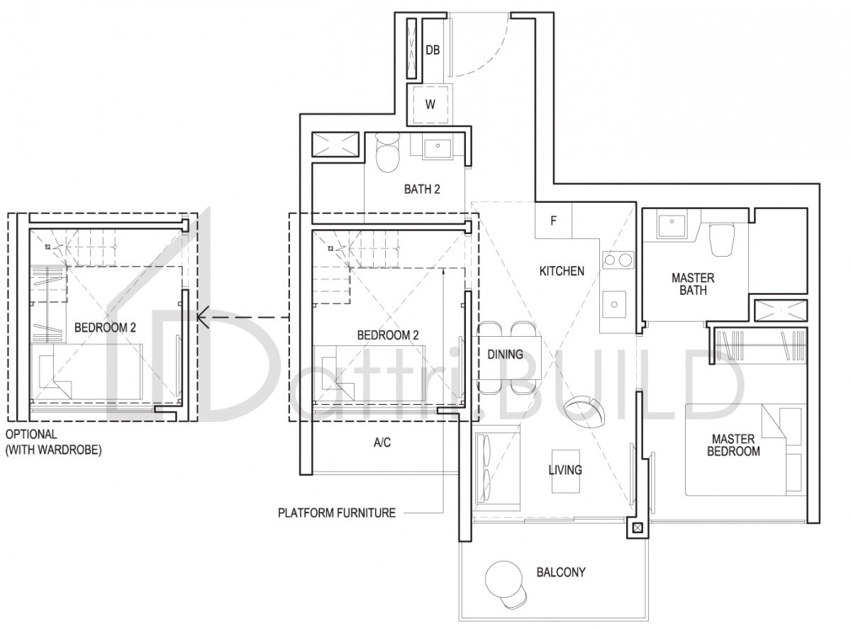 GRANDEUR PARK RESIDENCES 2d2-ph floorplan (watermarked)