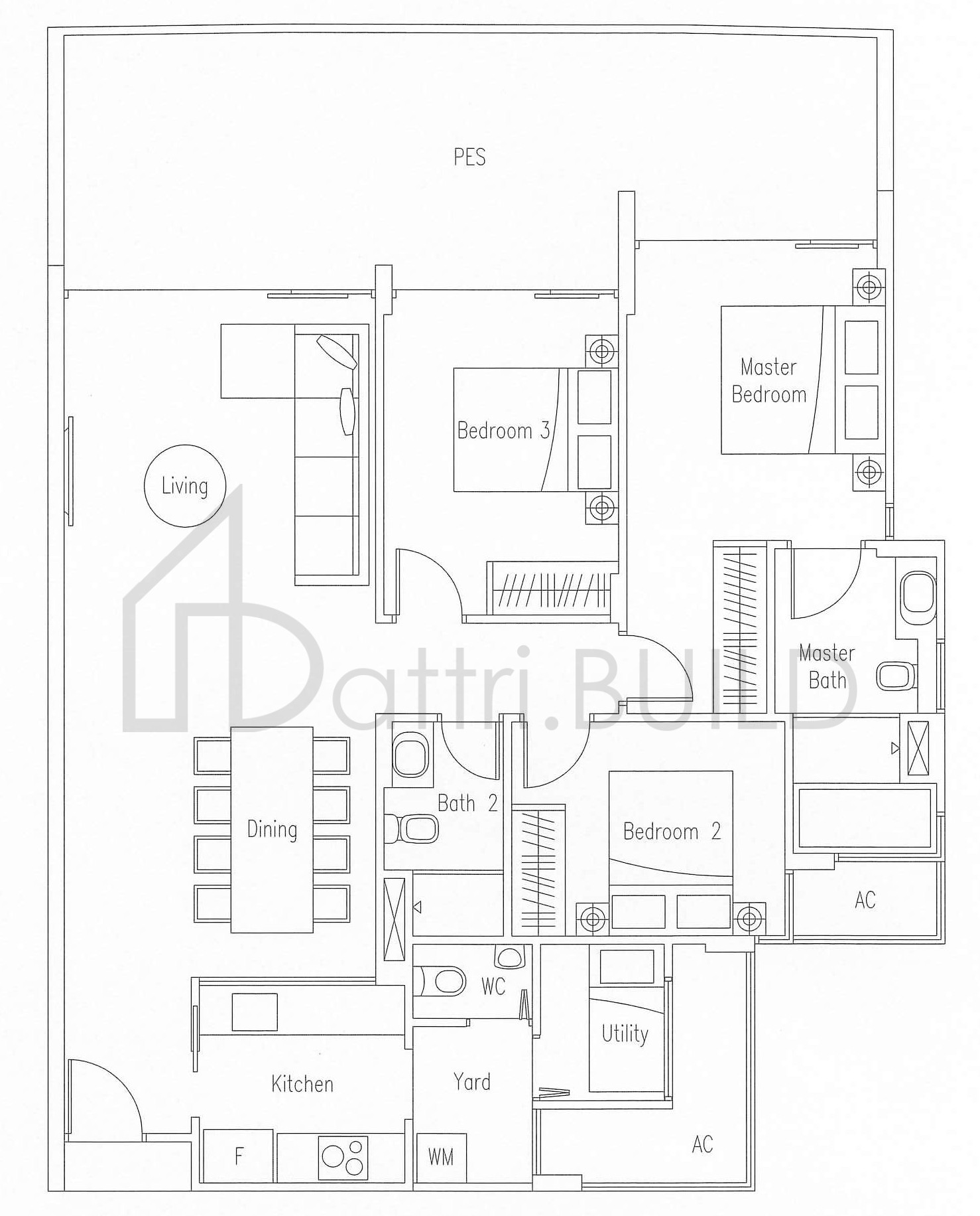 WATERSCAPE AT CAVENAGH C-G2 floorplan (watermarked)
