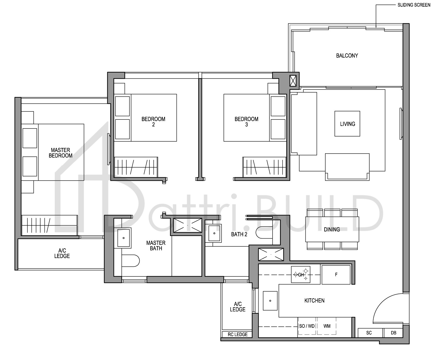 MARTIN MODERN C2-R floorplan (watermarked)