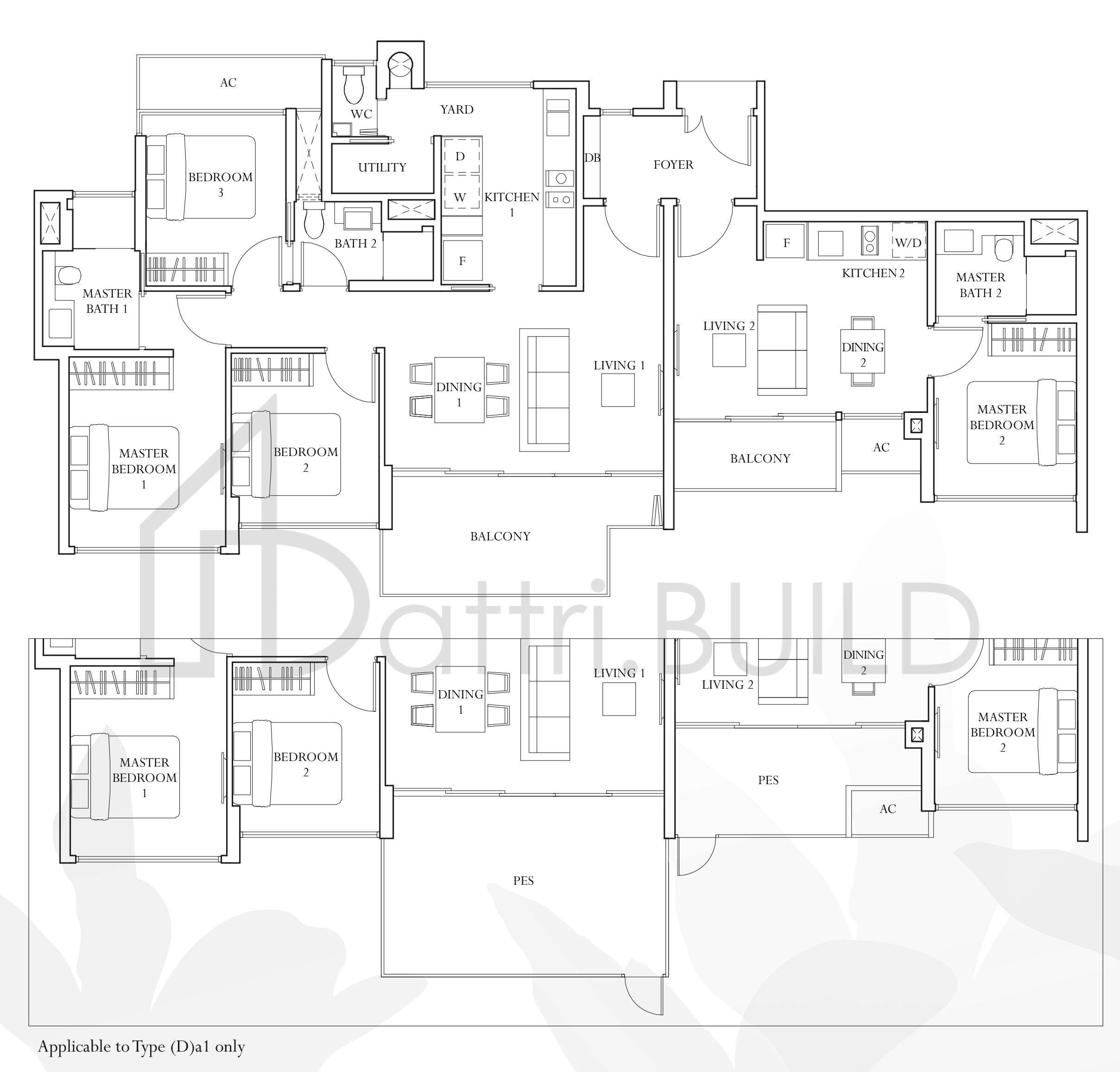 THE INFLORA (D)a1 floorplan (watermarked)
