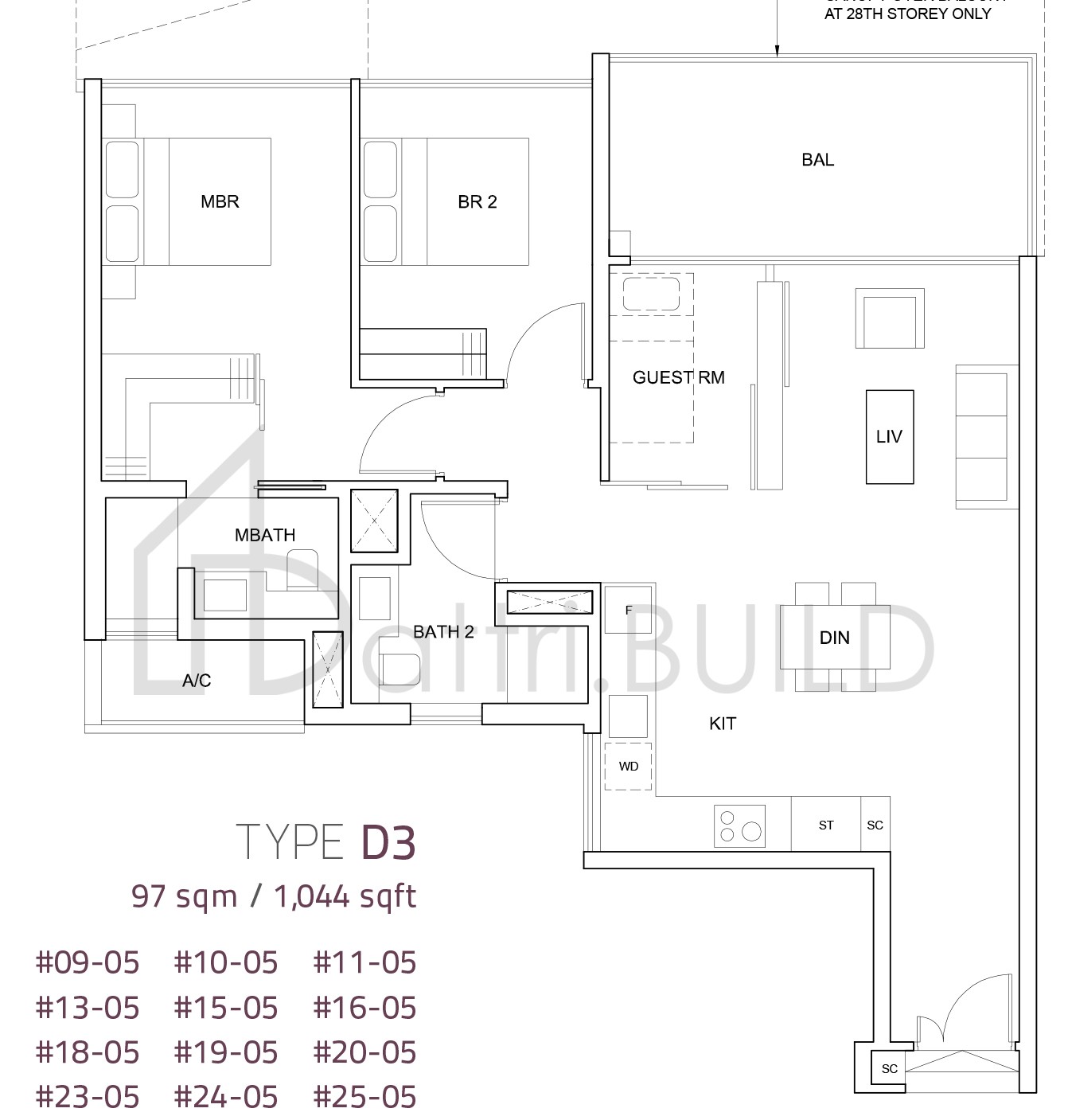 CAIRNHILL NINE D3 floorplan (watermarked)