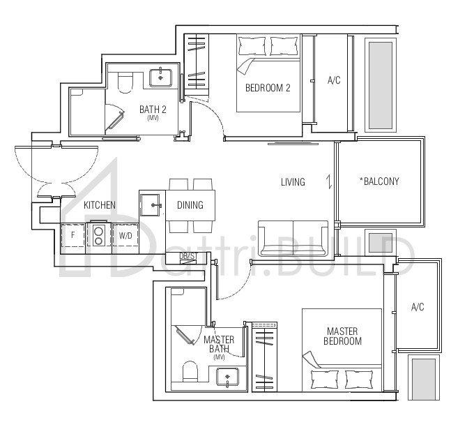 JERVOIS MANSION B1 floorplan (watermarked)