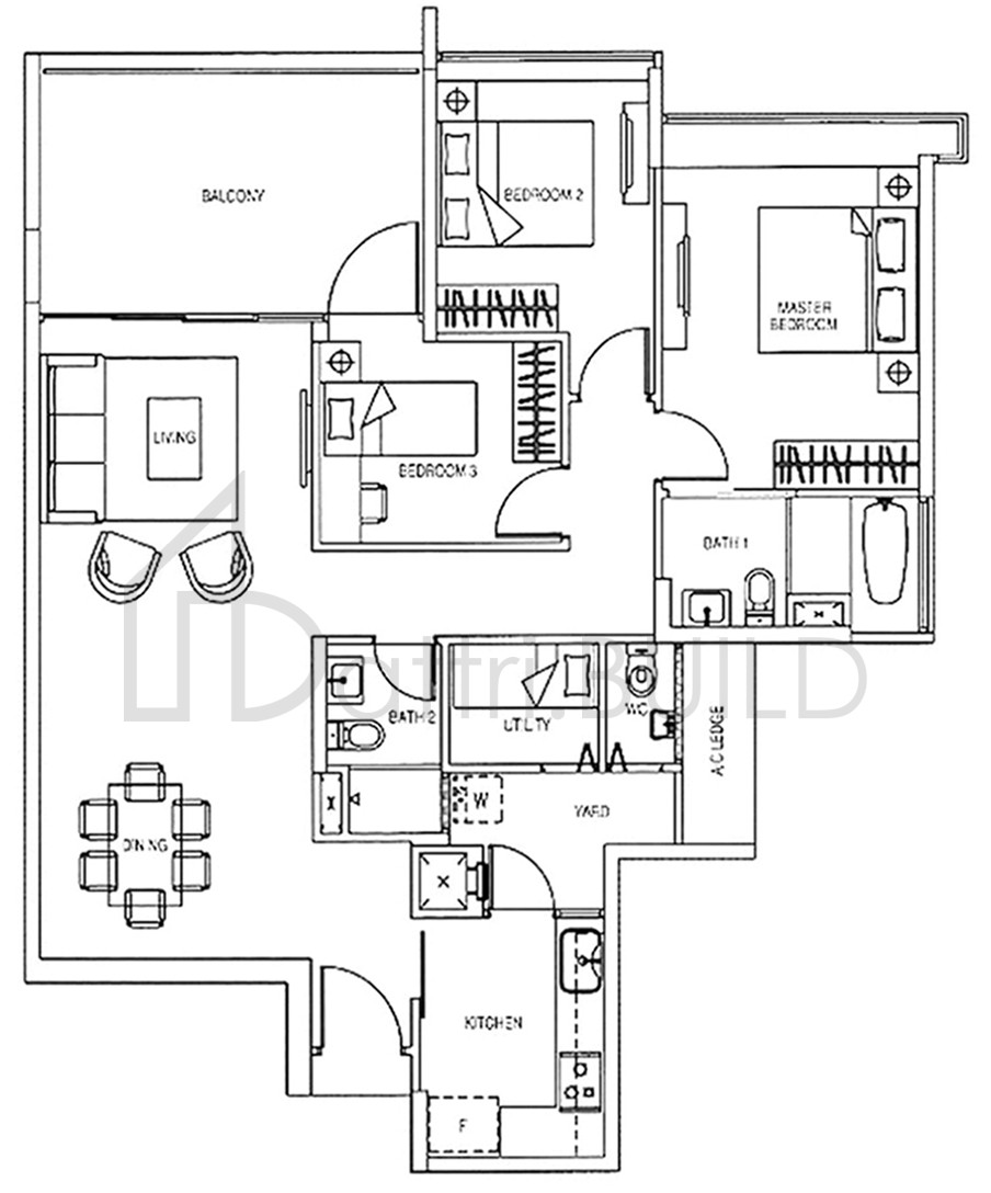 YEWTEE RESIDENCES C2-R floorplan (watermarked)