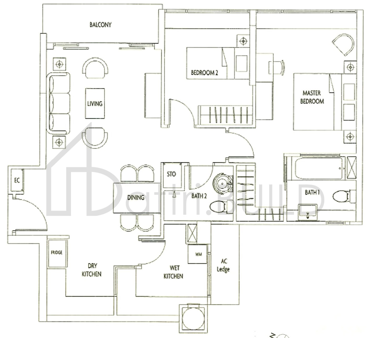 VISIONCREST B8 floorplan (watermarked)