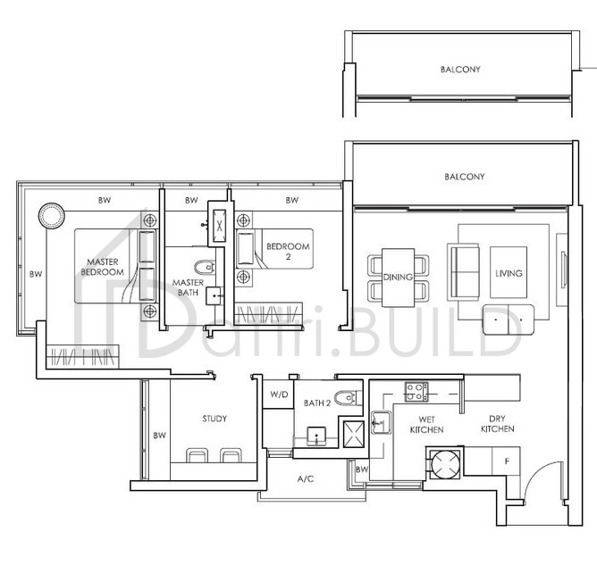 SOLEIL @ SINARAN B1-1 floorplan (watermarked)