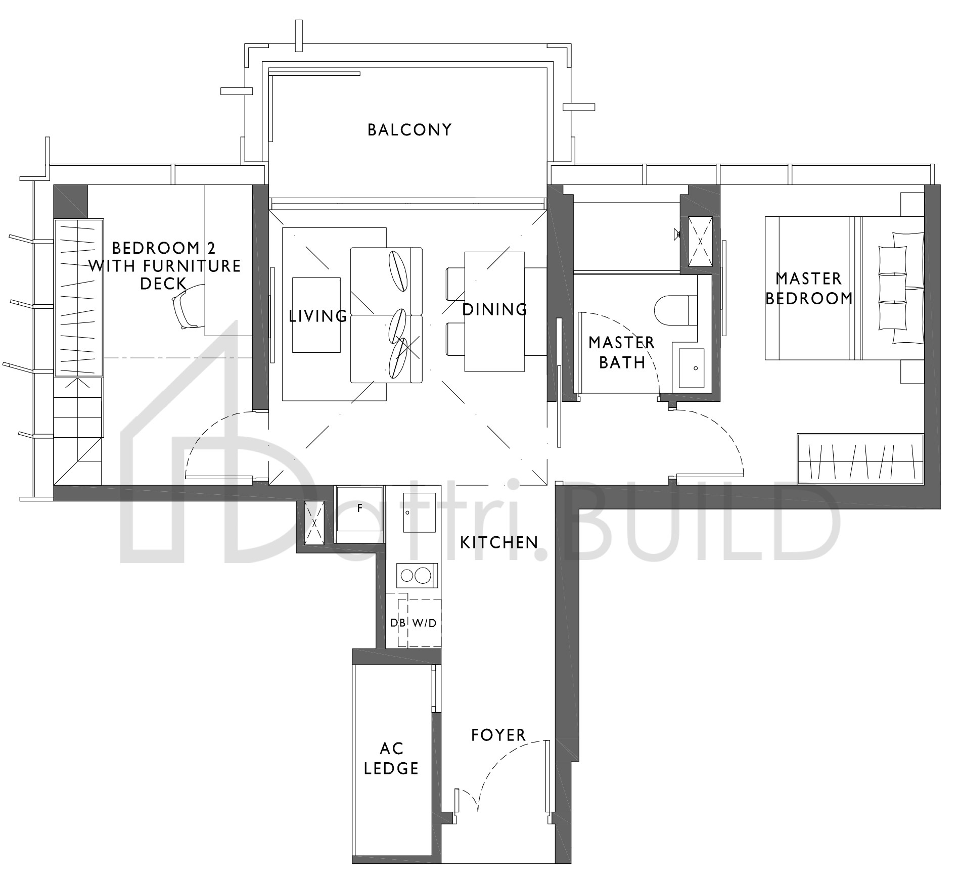 THE HYDE B1P floorplan (watermarked)