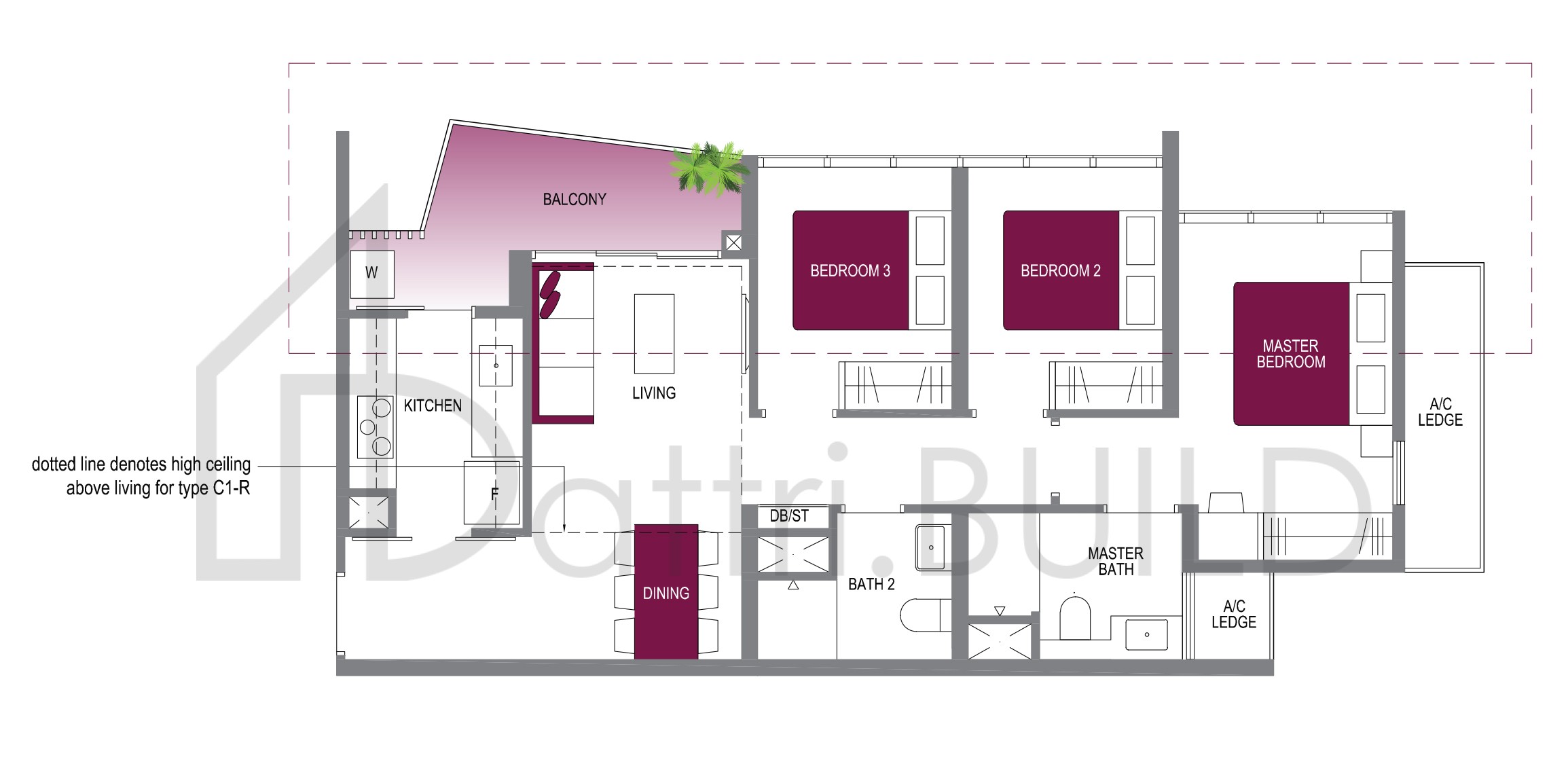 LAKE GRANDE C1 floorplan (watermarked)