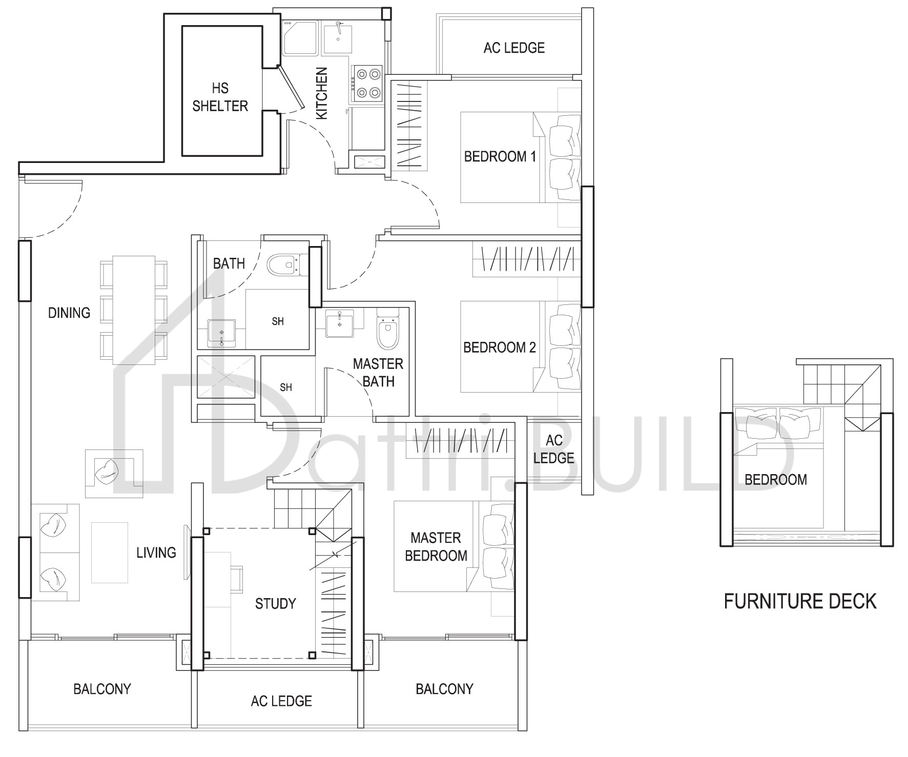 URBAN VISTA 20A floorplan (watermarked)