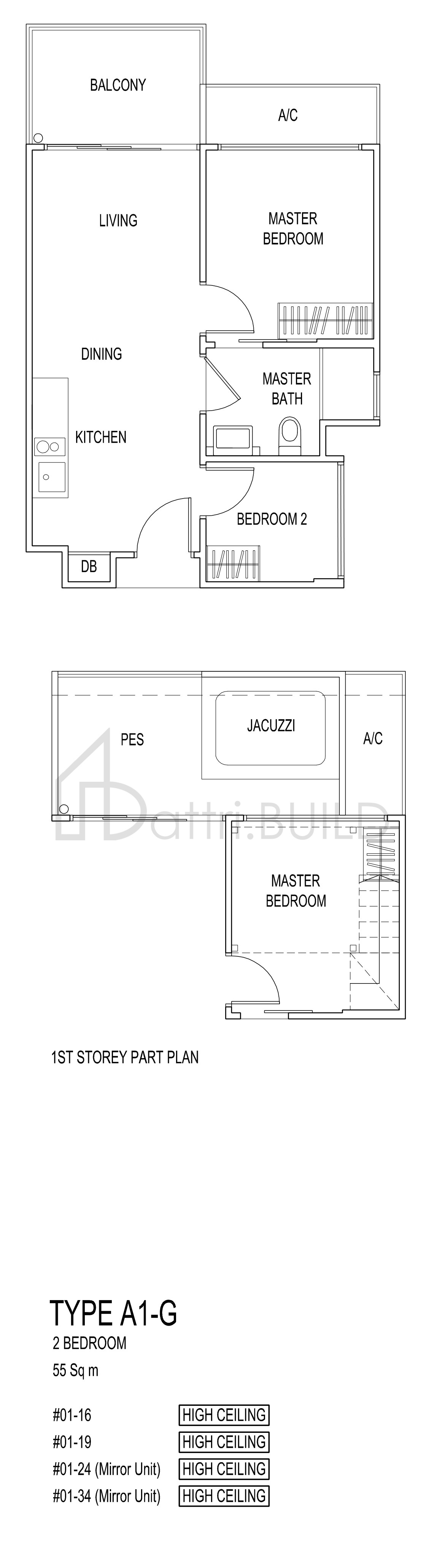 JADE RESIDENCES A1-G floorplan (watermarked)