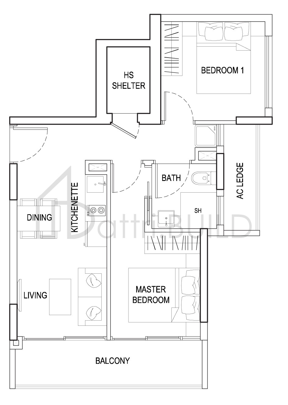 URBAN VISTA 18A floorplan (watermarked)