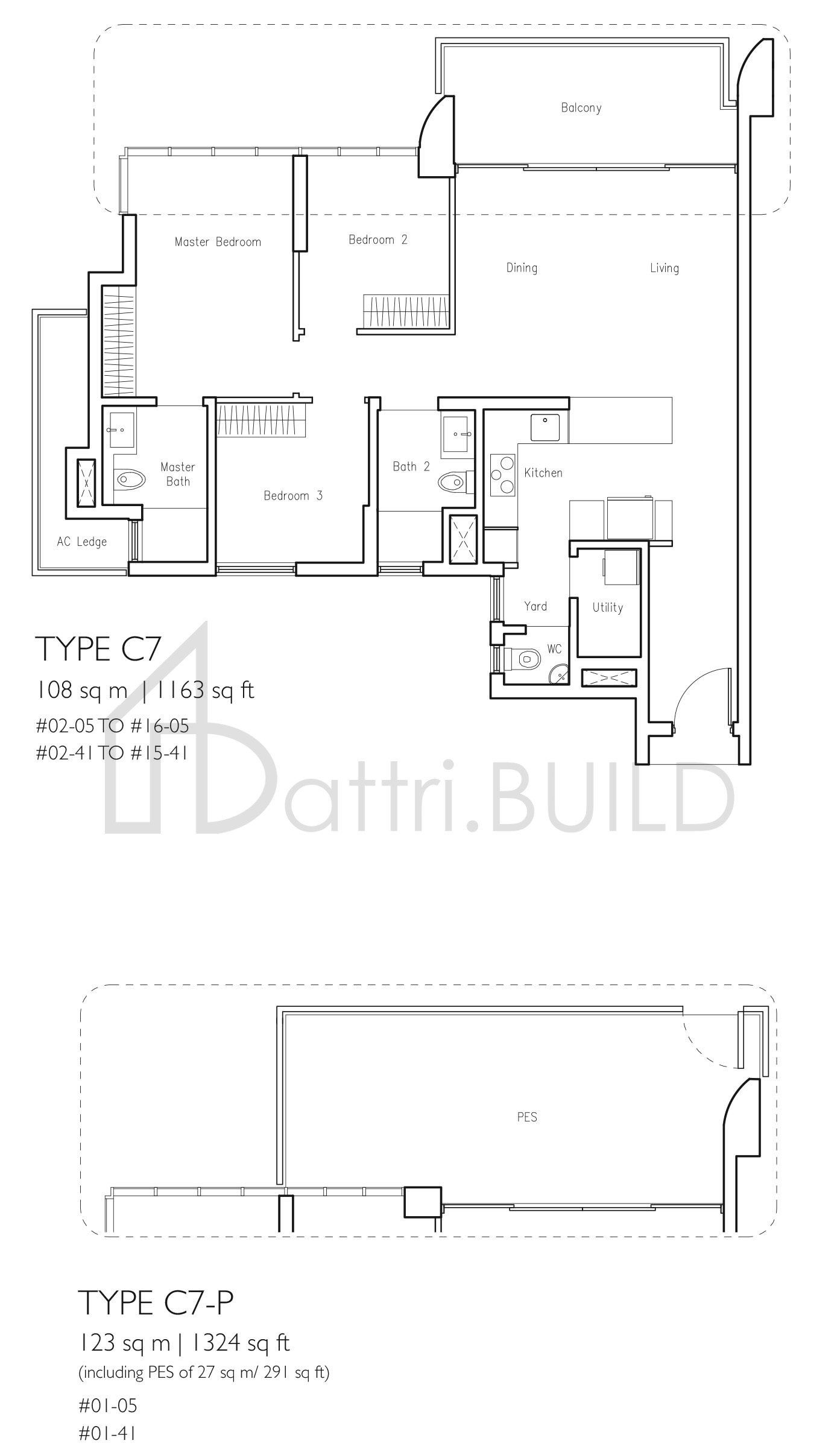 LAKEVILLE C7-P floorplan (watermarked)