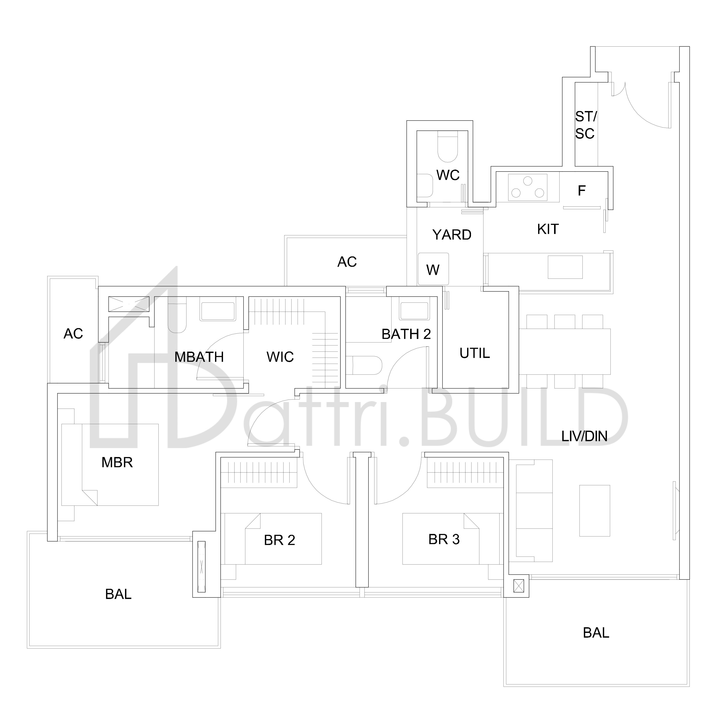 SKY VUE Ca3(3-br) floorplan (watermarked)