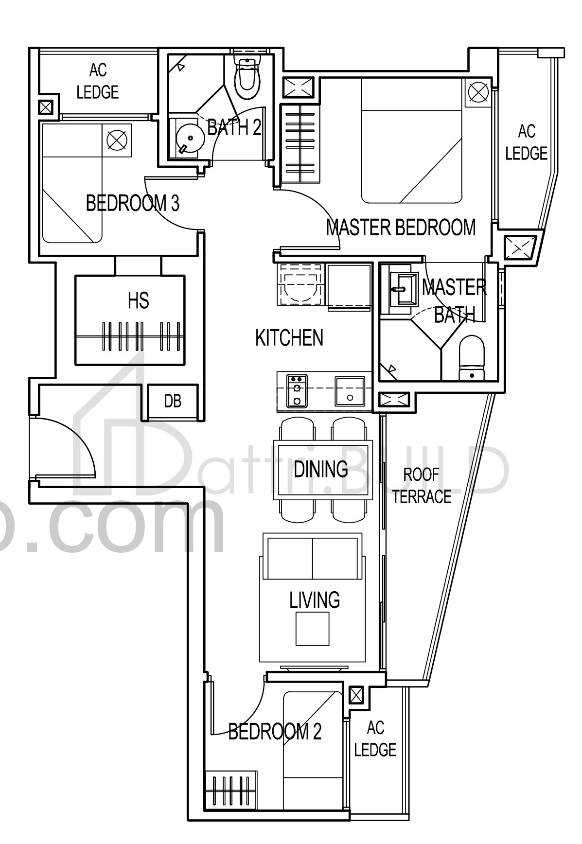ASCENT @ 456 A1-G floorplan (watermarked)