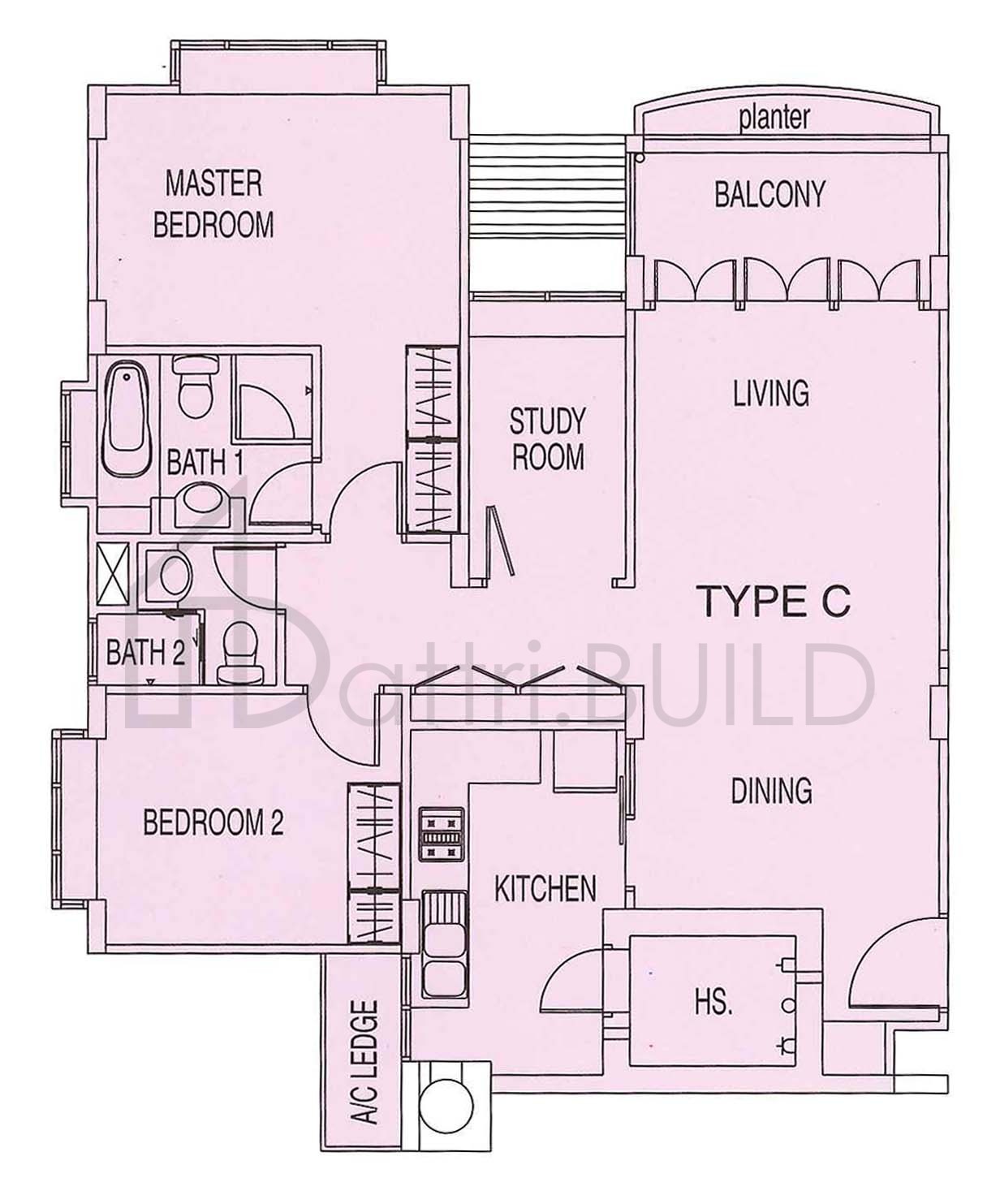 THE VINES C floorplan (watermarked)