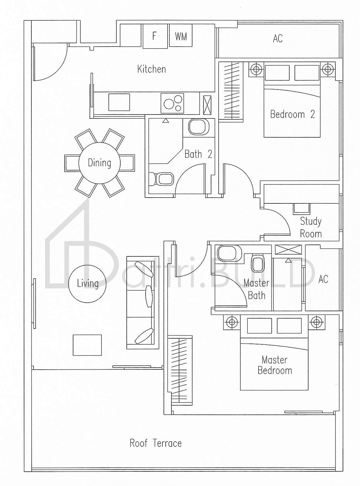 WATERSCAPE AT CAVENAGH PH4 floorplan (watermarked)