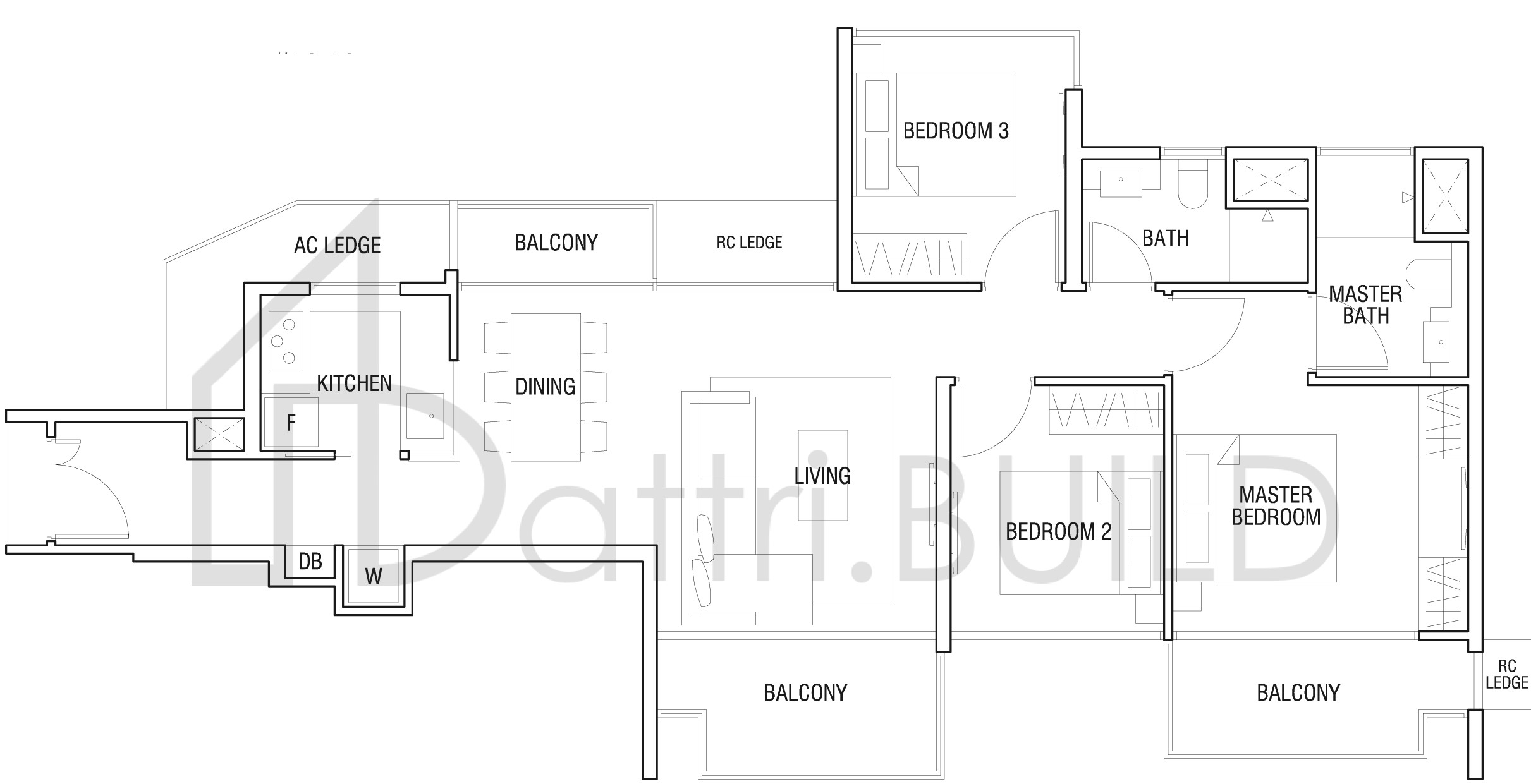 THOMSON THREE C2a floorplan (watermarked)