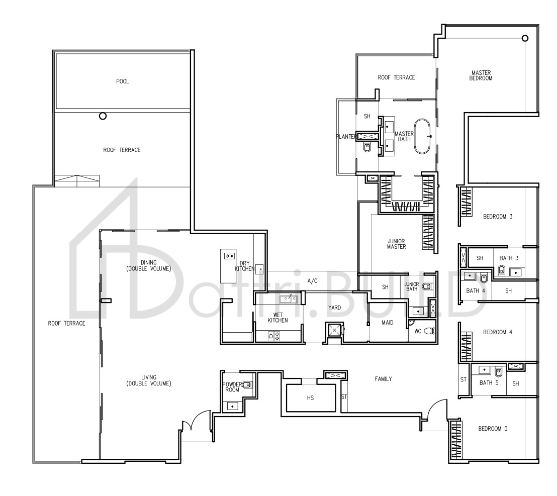 THE TRIZON PH3 floorplan (watermarked)