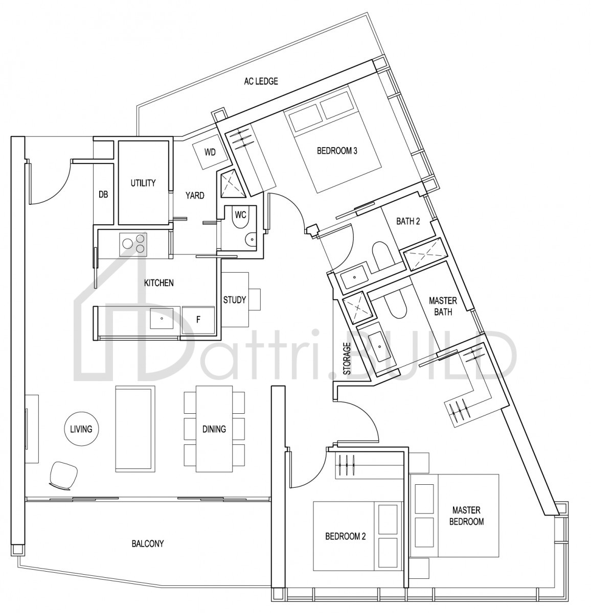 ARTRA C1 floorplan (watermarked)