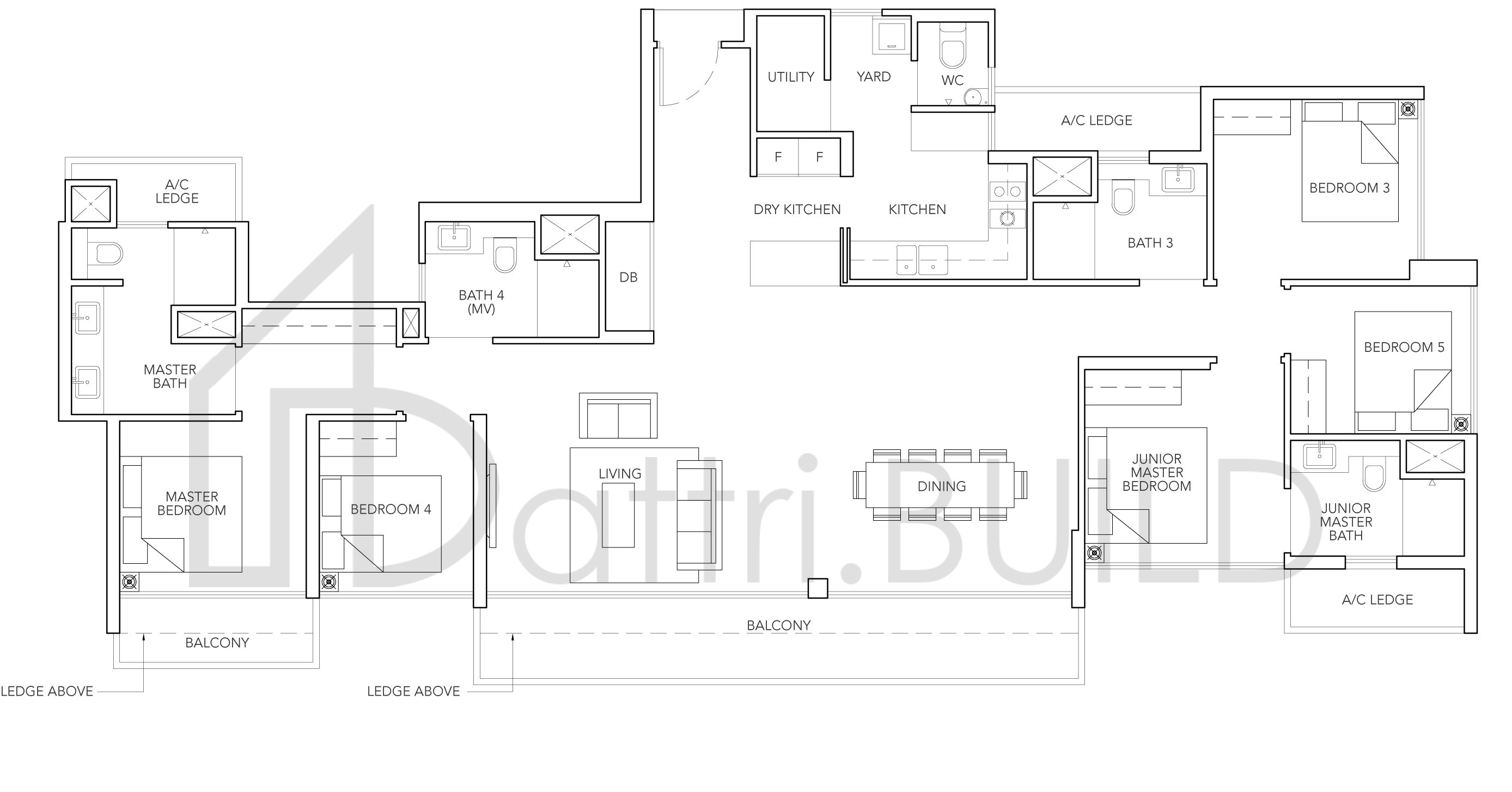 STURDEE RESIDENCES PH4 floorplan (watermarked)