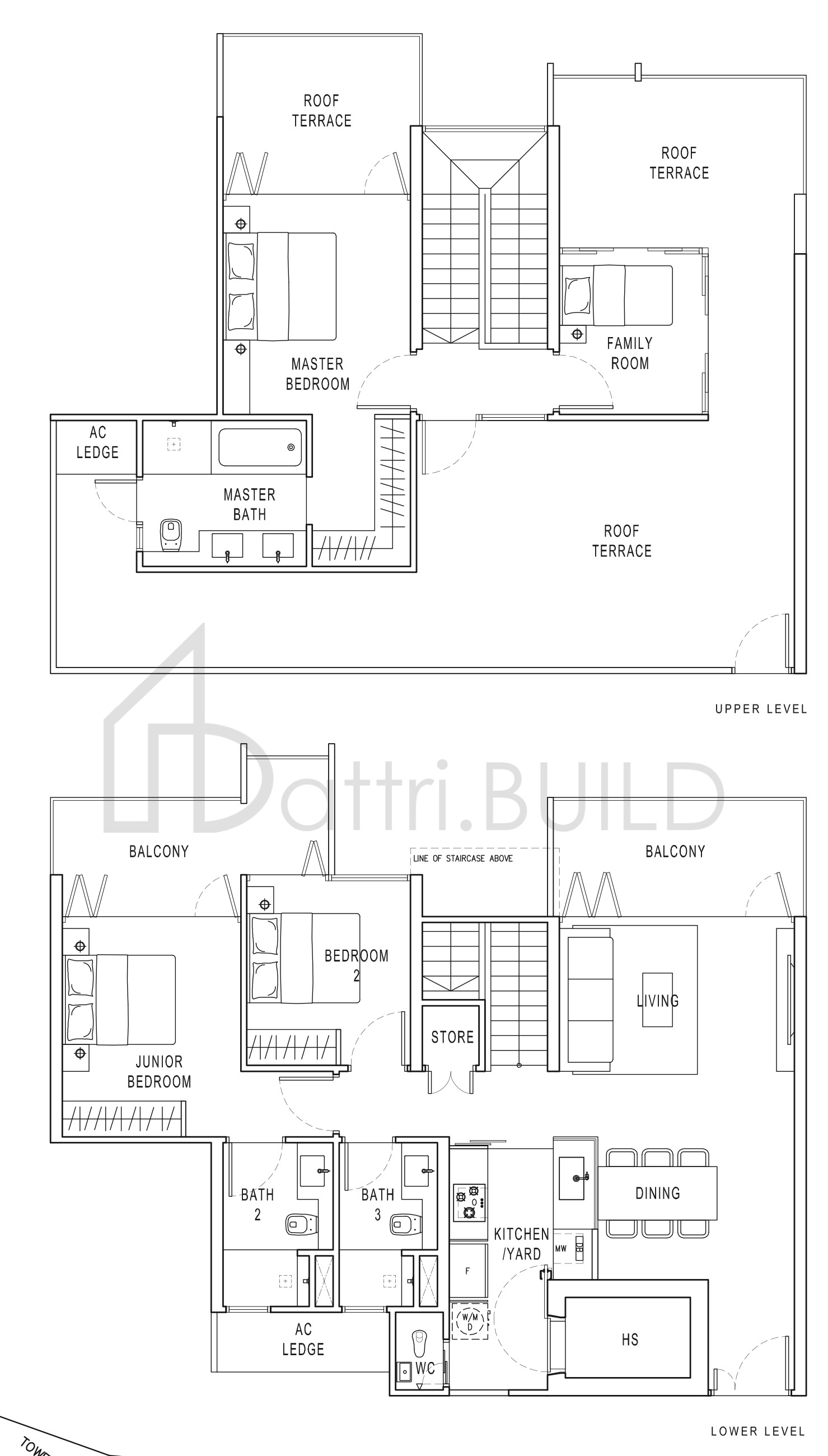 POLLEN & BLEU PH2 floorplan (watermarked)