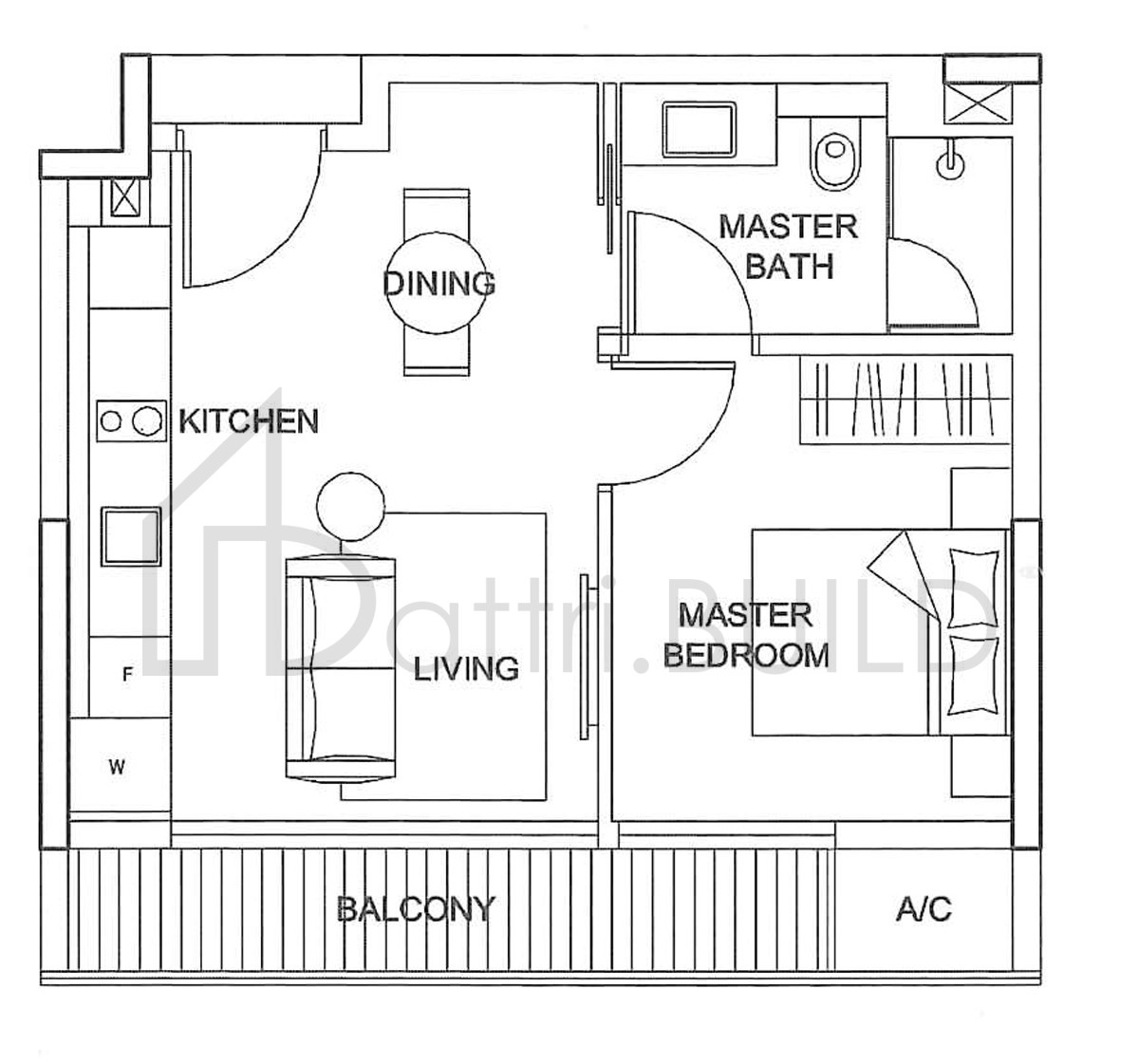 THE BOUTIQ A2 floorplan (watermarked)
