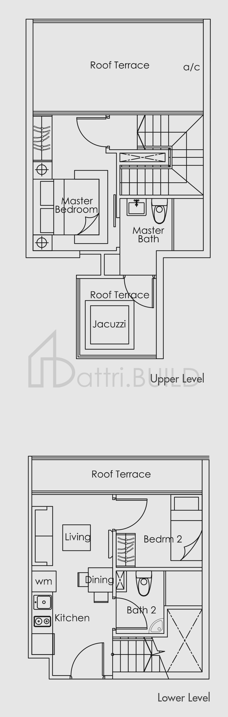 LOFT @ STEVENS PH-2 floorplan (watermarked)