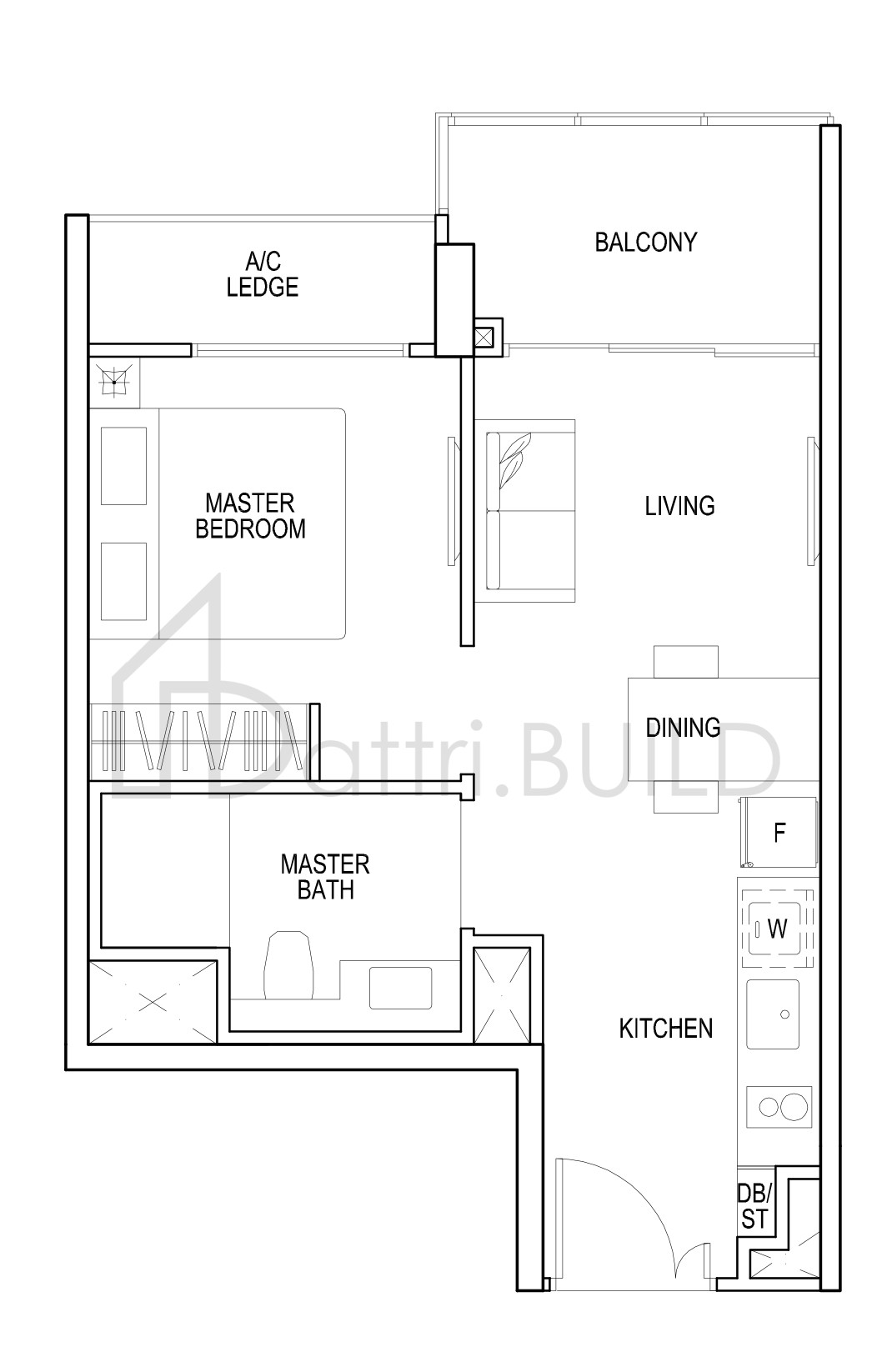 THOMSON IMPRESSIONS A1 floorplan (watermarked)
