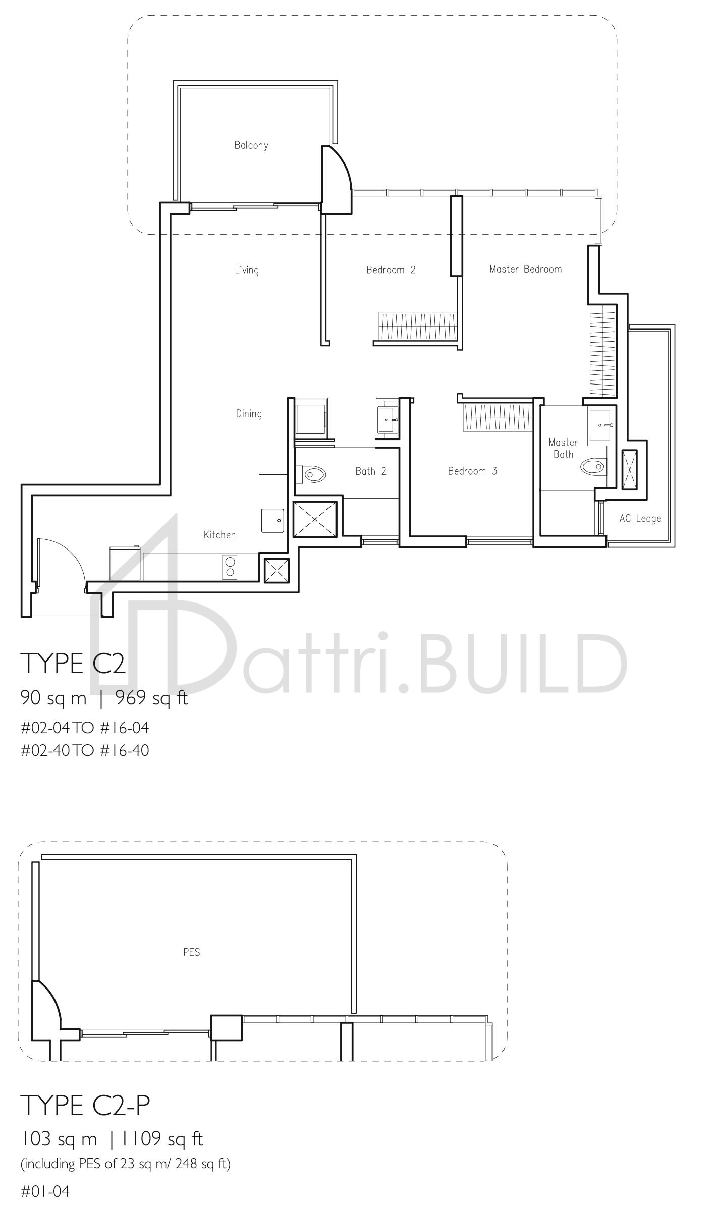 LAKEVILLE C2-P floorplan (watermarked)