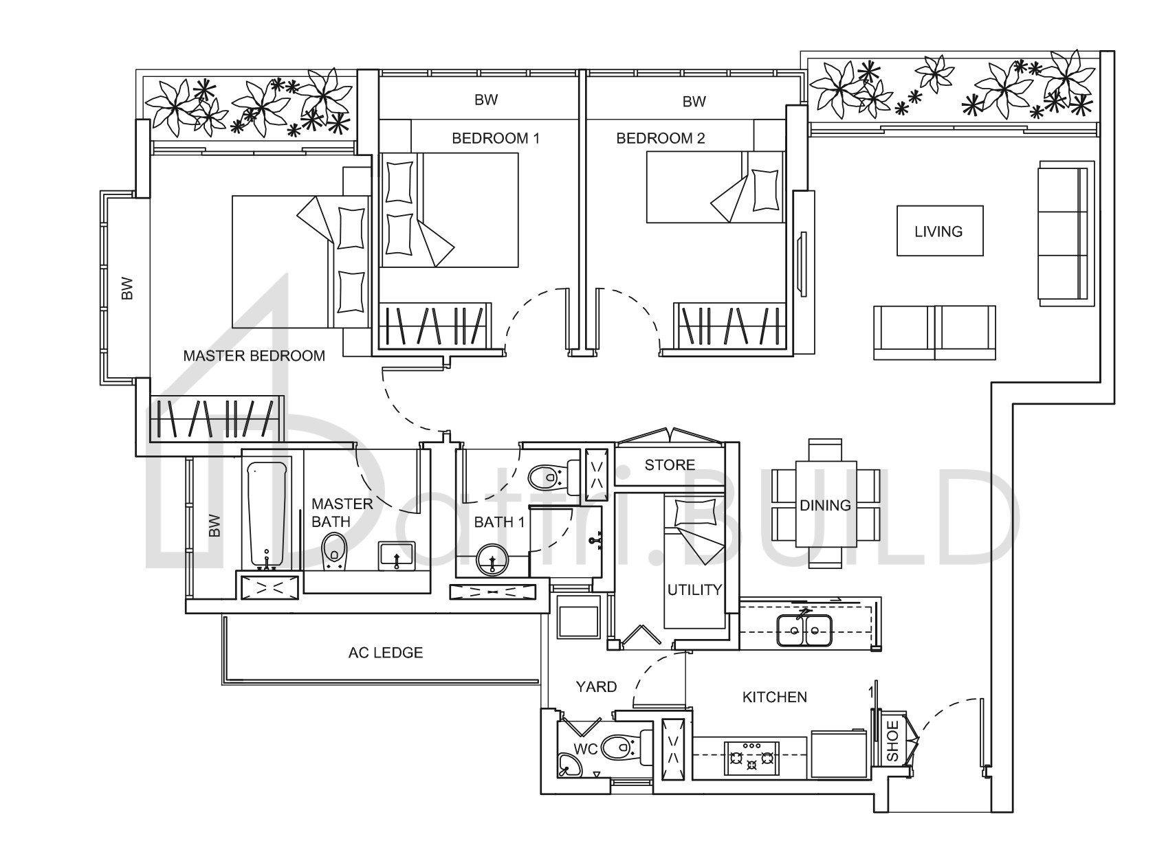 LIVIA C1b floorplan (watermarked)