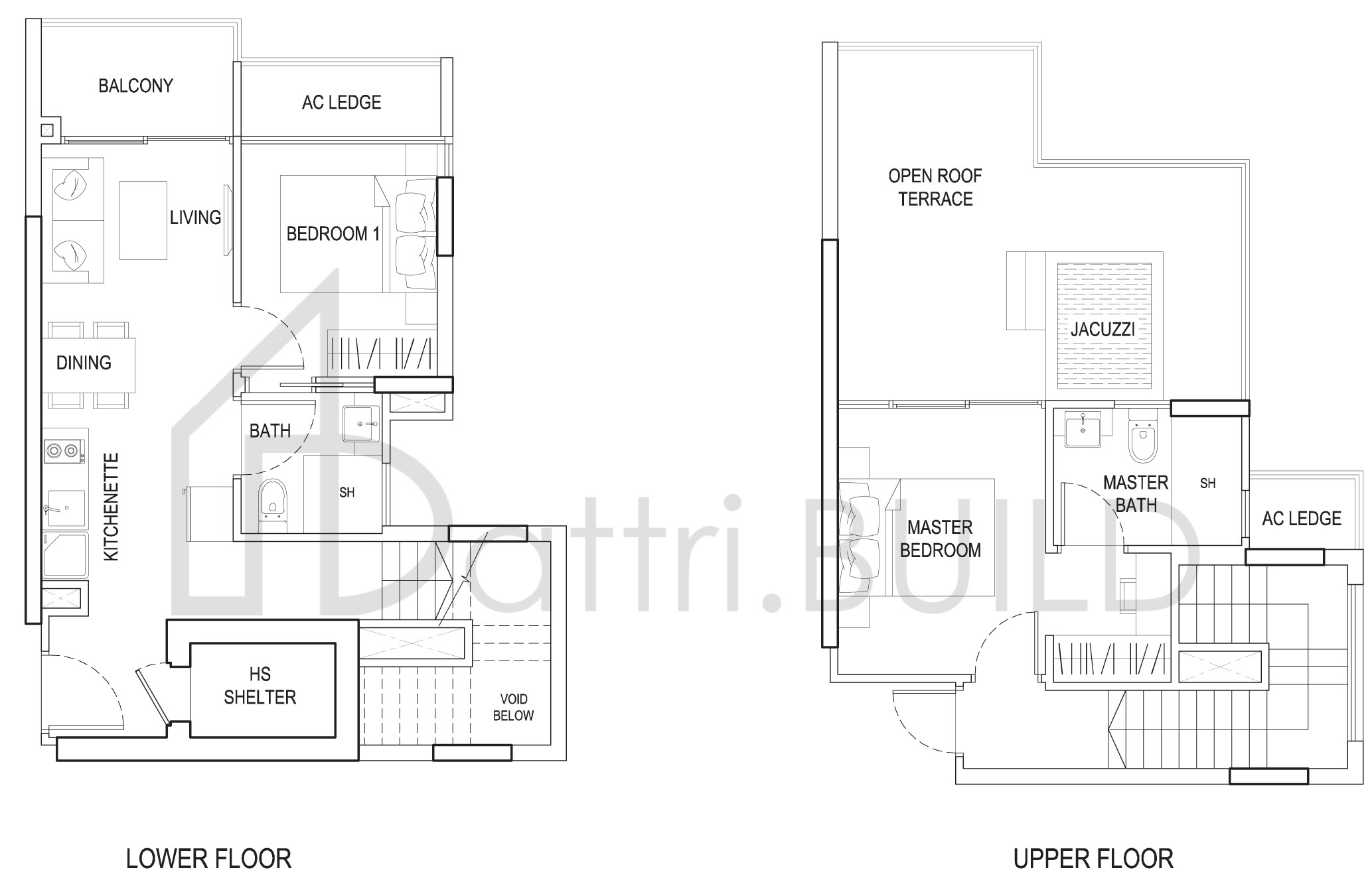 URBAN VISTA 22B1 floorplan (watermarked)