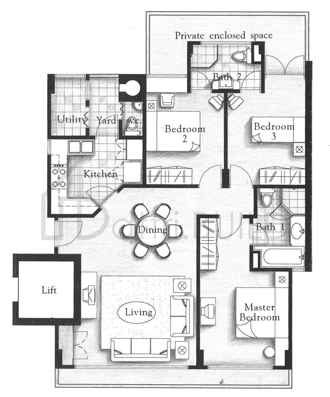 MUTIARA VIEW B floorplan (watermarked)